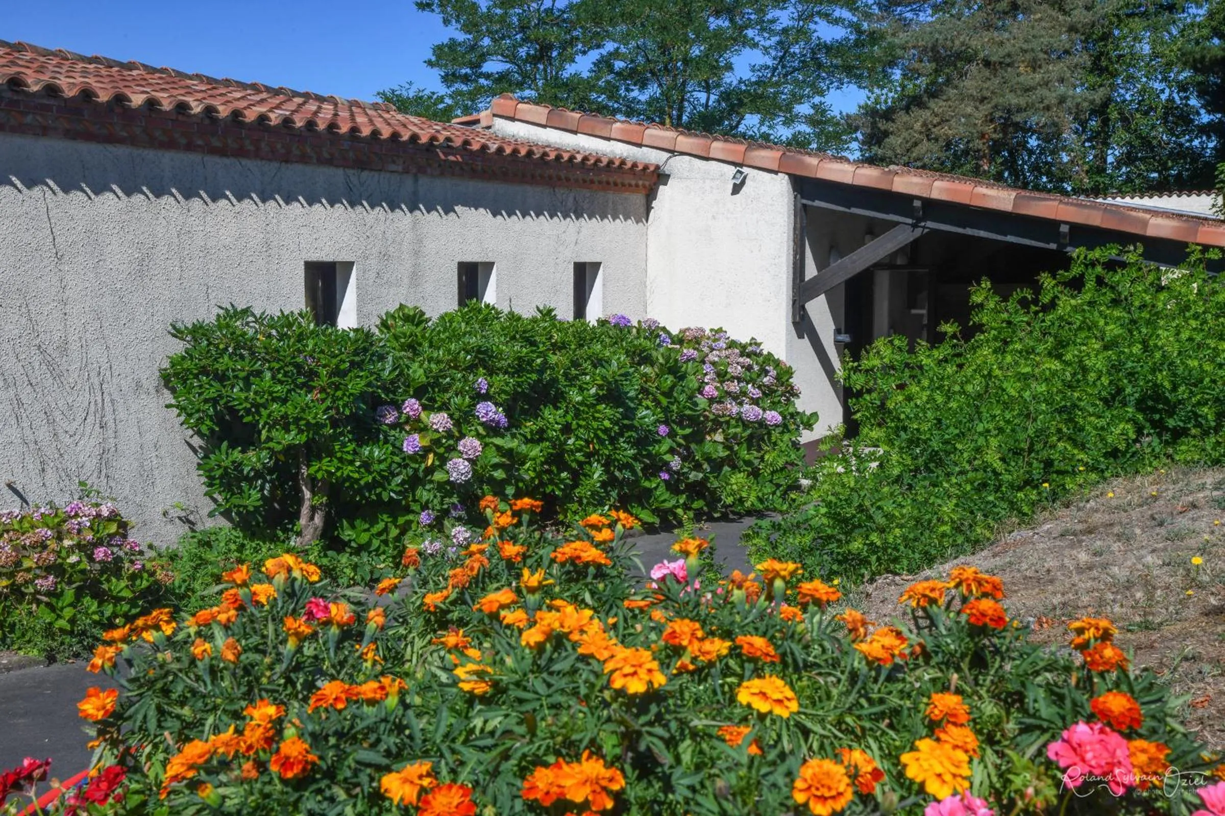 Facade/entrance in Logis Hôtel La Chaumière