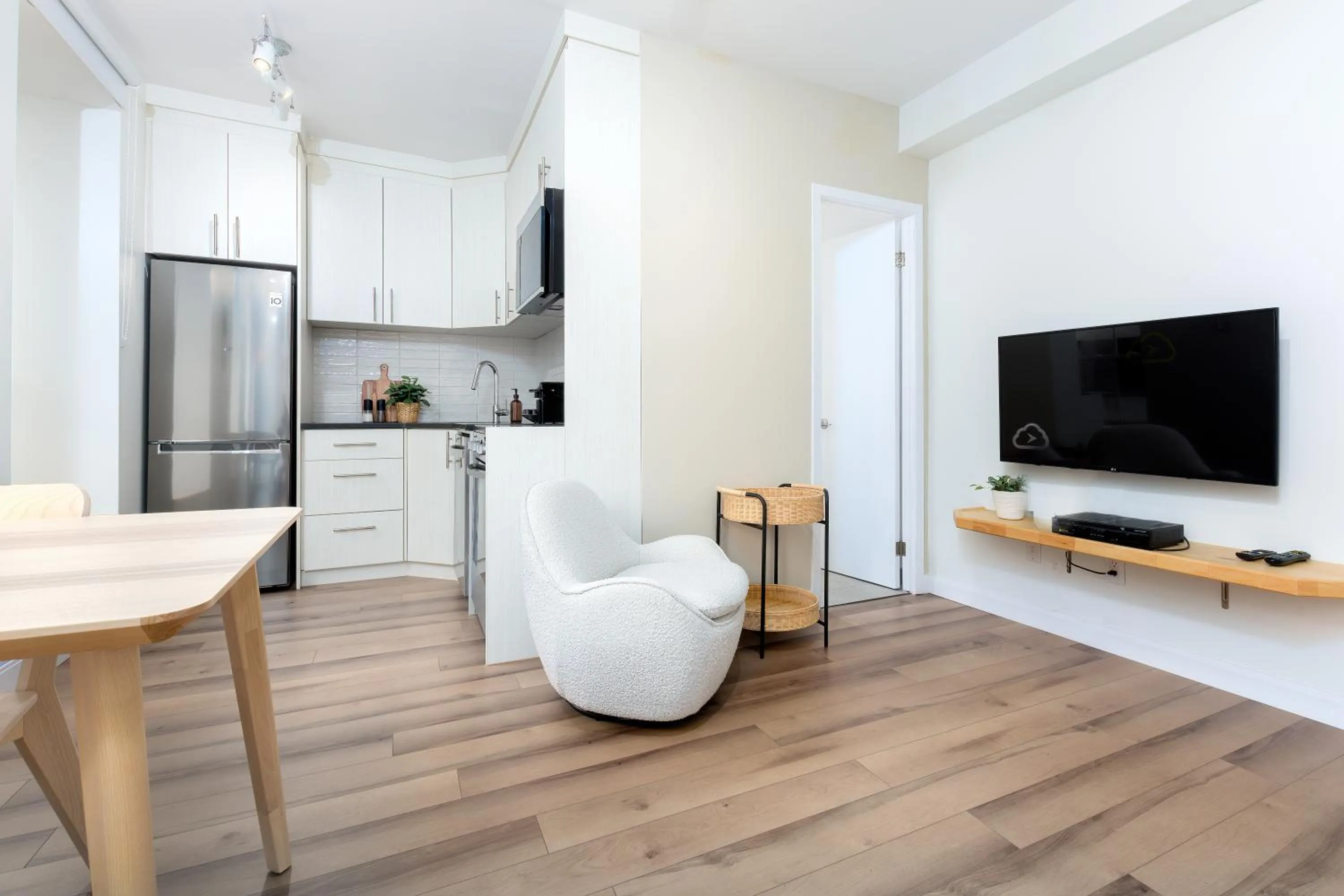 kitchen in Appart hôtel Le Saint-Anselme