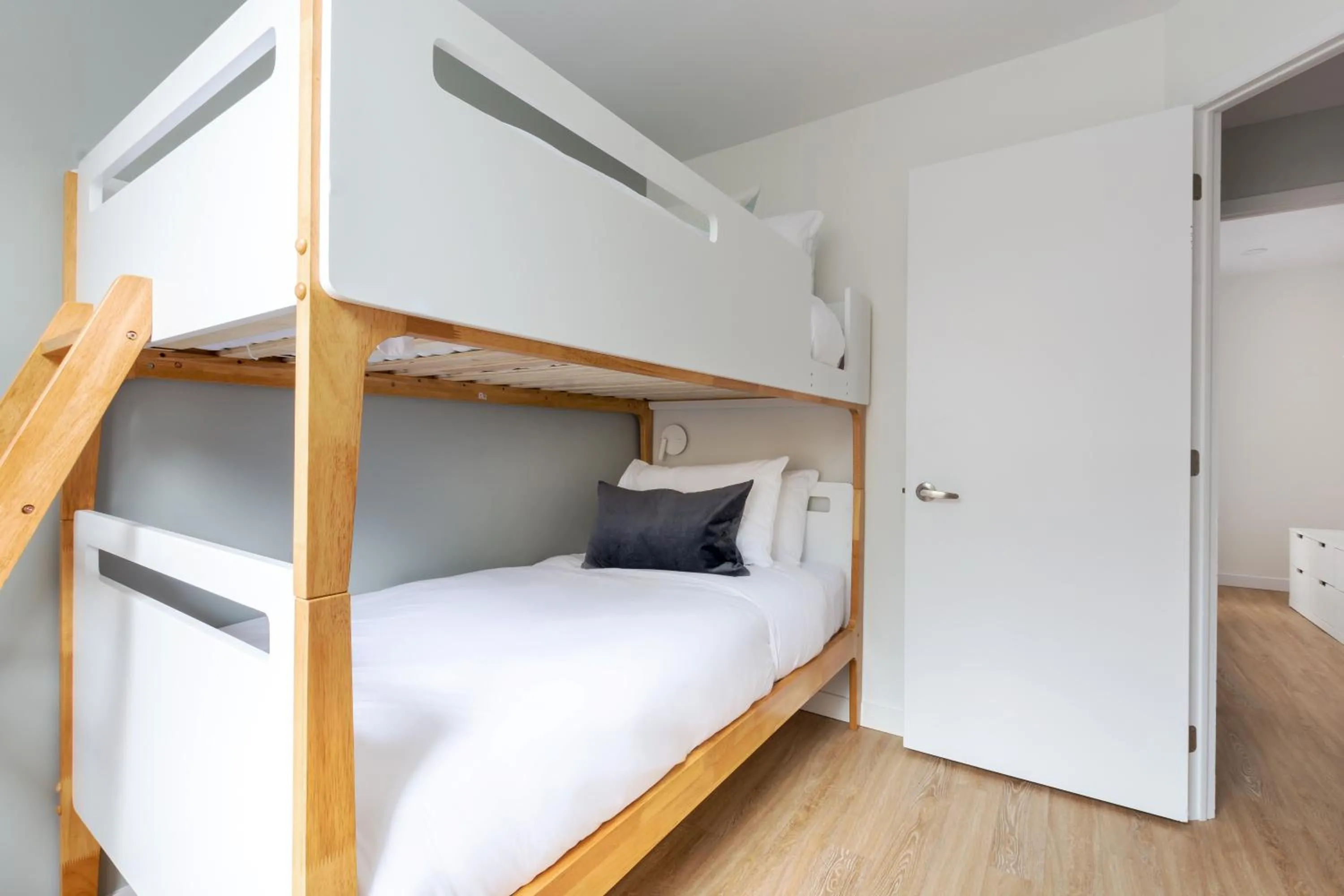 bunk bed, Bed in Appart hôtel Le Saint-Anselme