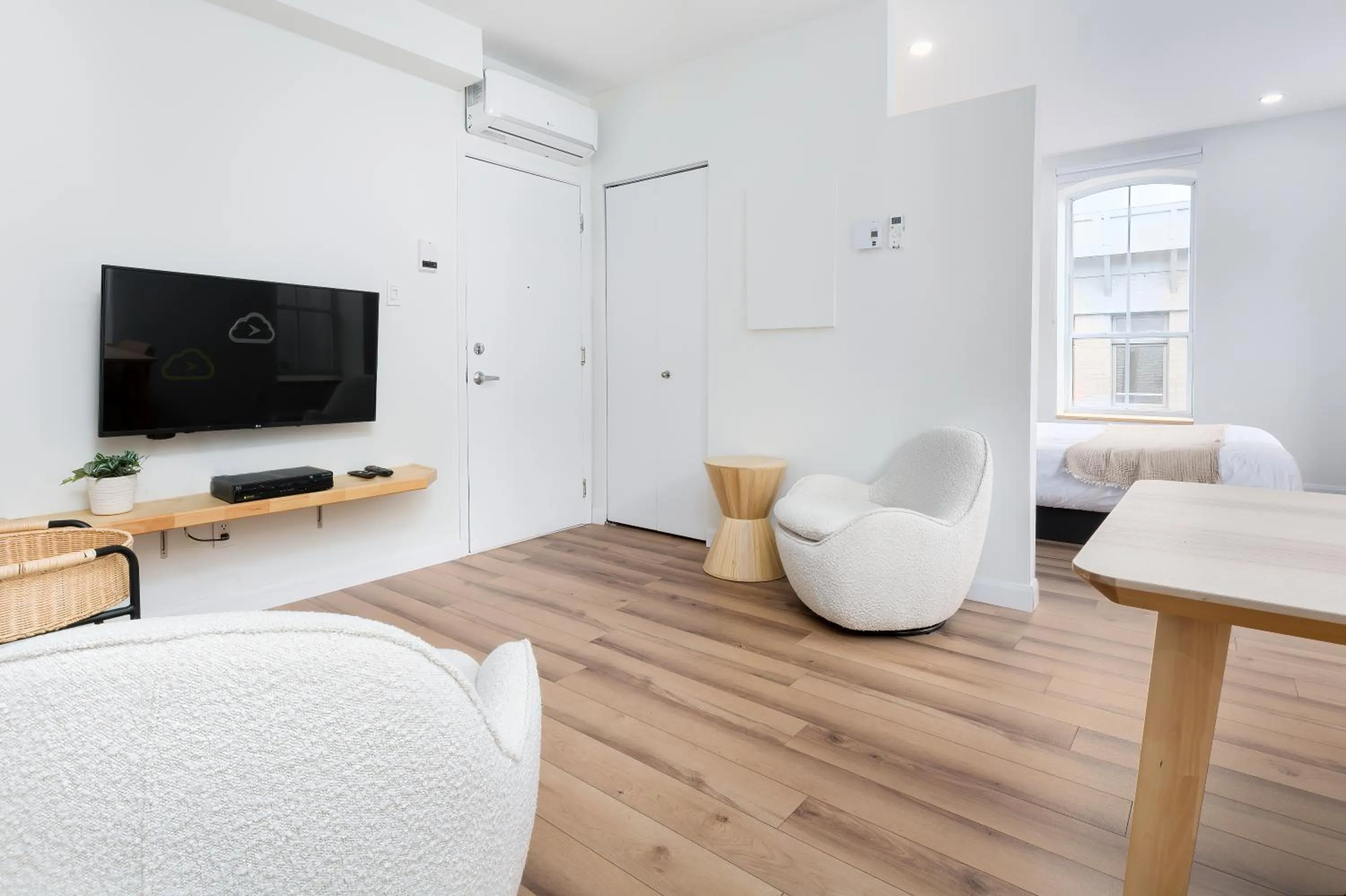 Living room in Appart hôtel Le Saint-Anselme