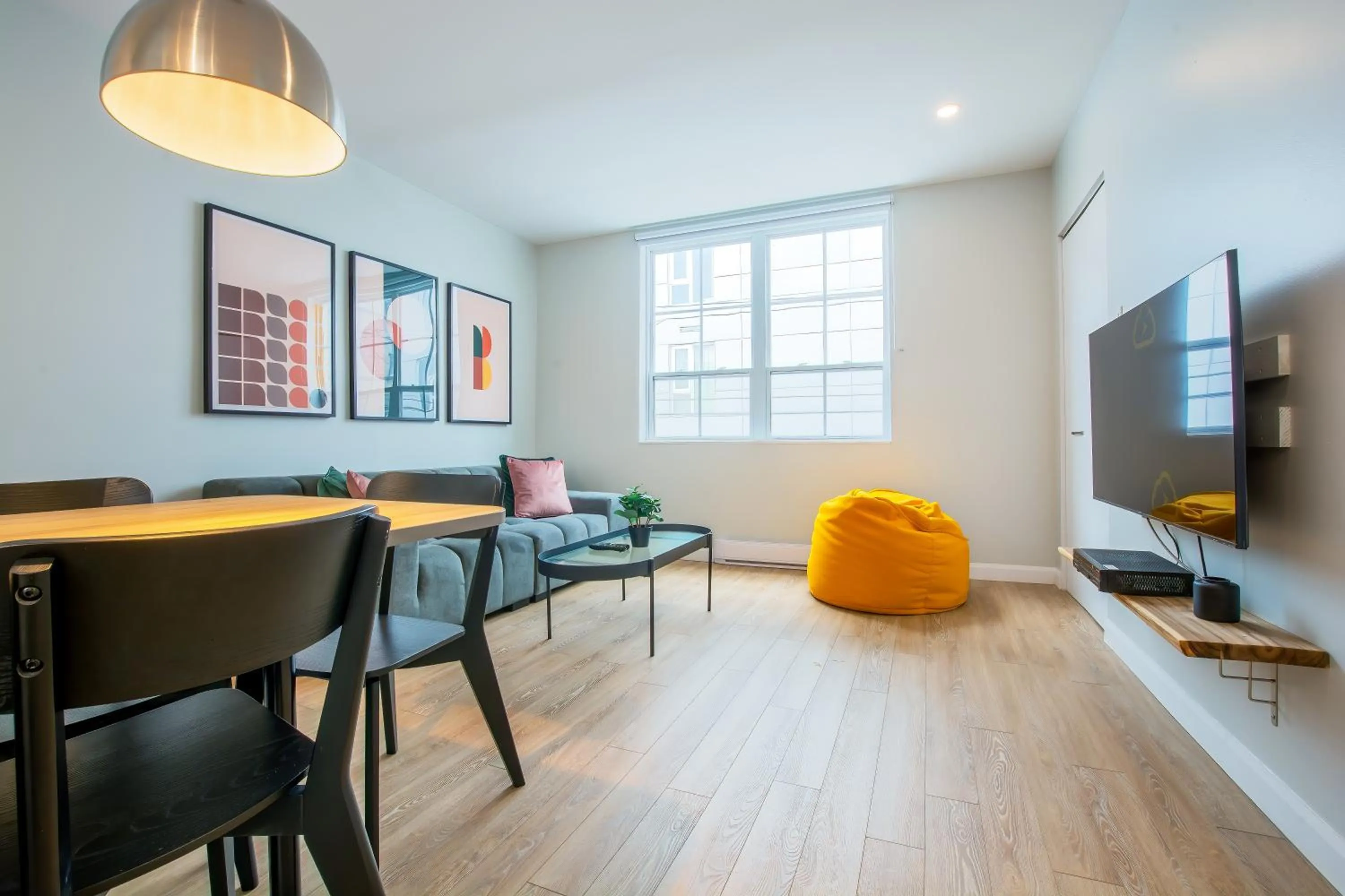 Living room in Appart hôtel Le Saint-Anselme