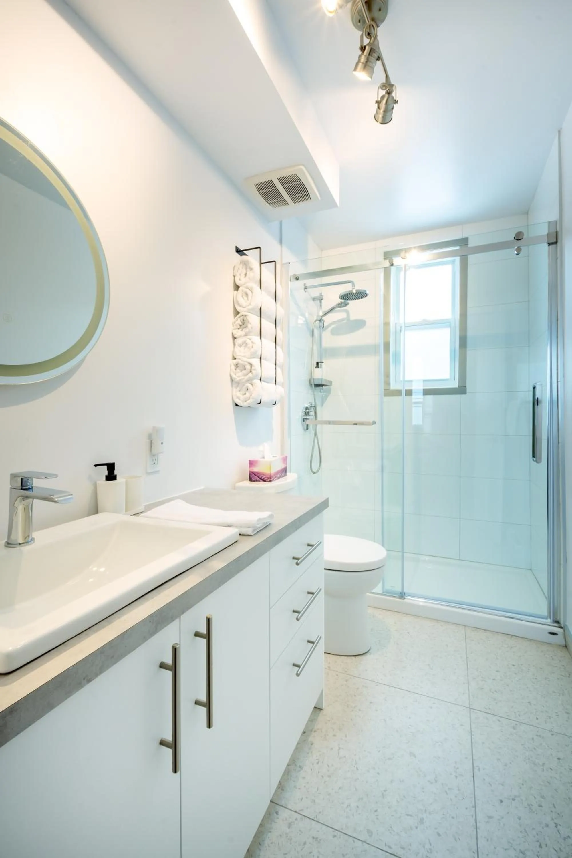 Bathroom in Appart hôtel Le Saint-Anselme