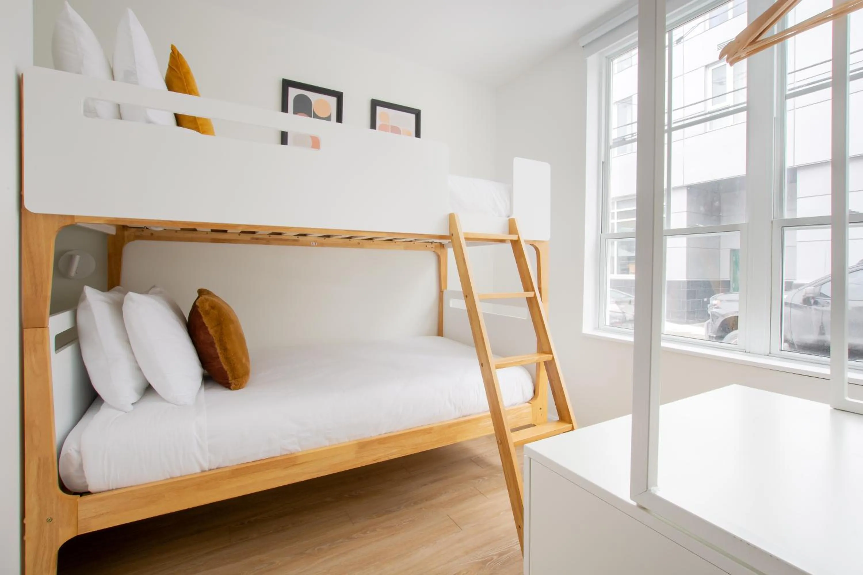 bunk bed, Bed in Appart hôtel Le Saint-Anselme