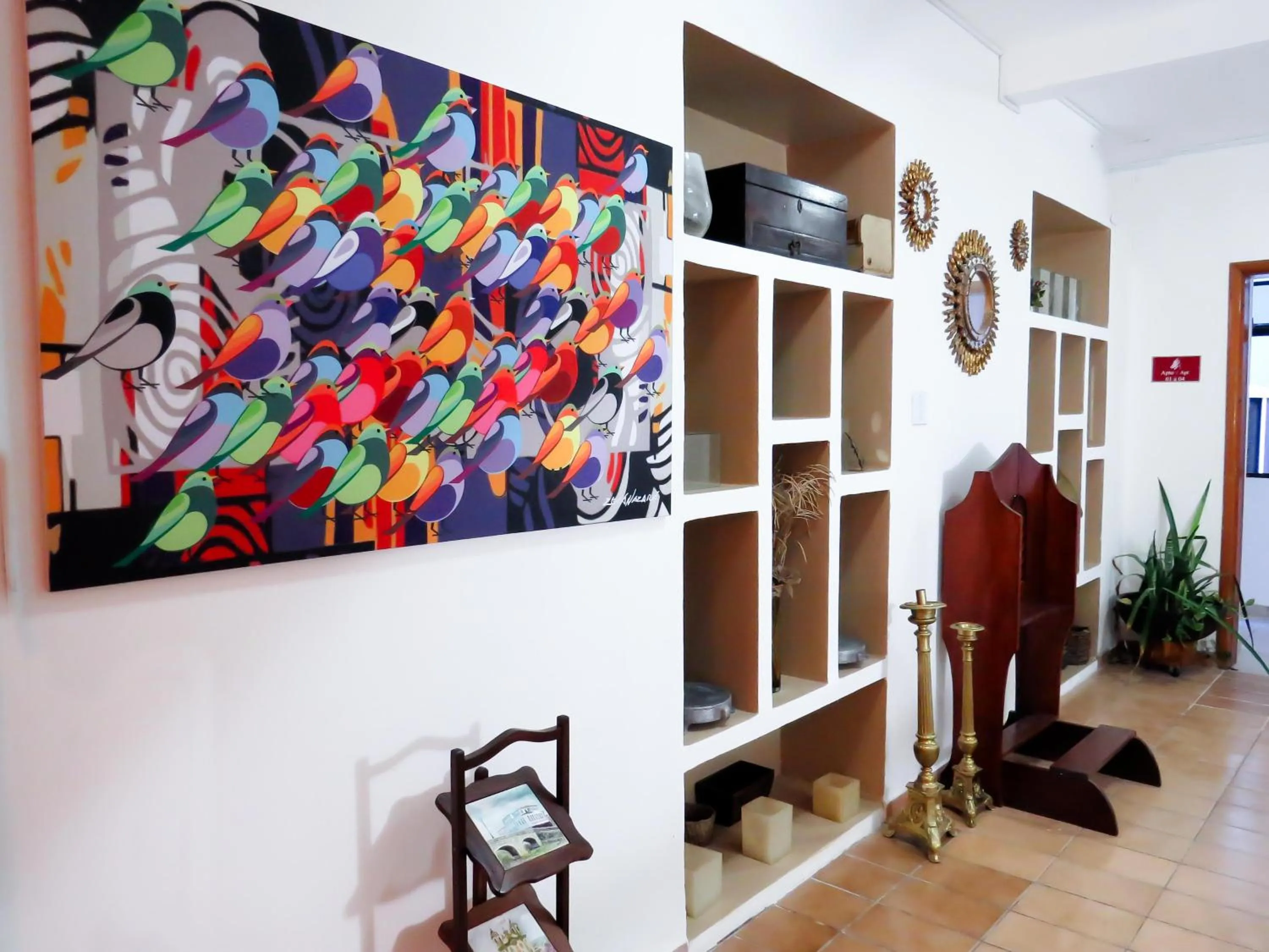 Decorative detail in Hotel Casa Dos Frades