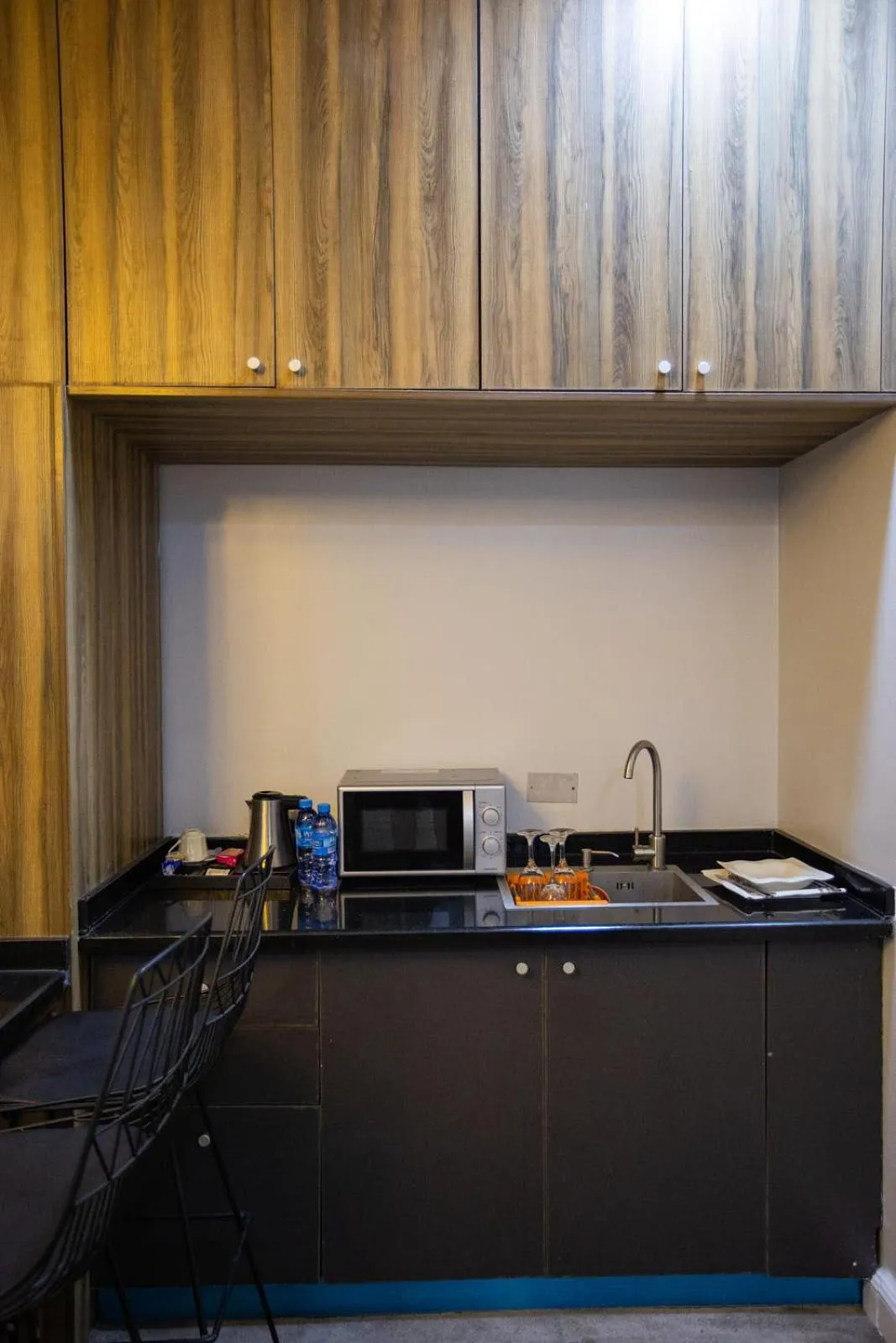 Kitchen or kitchenette in Prosbel Hotel