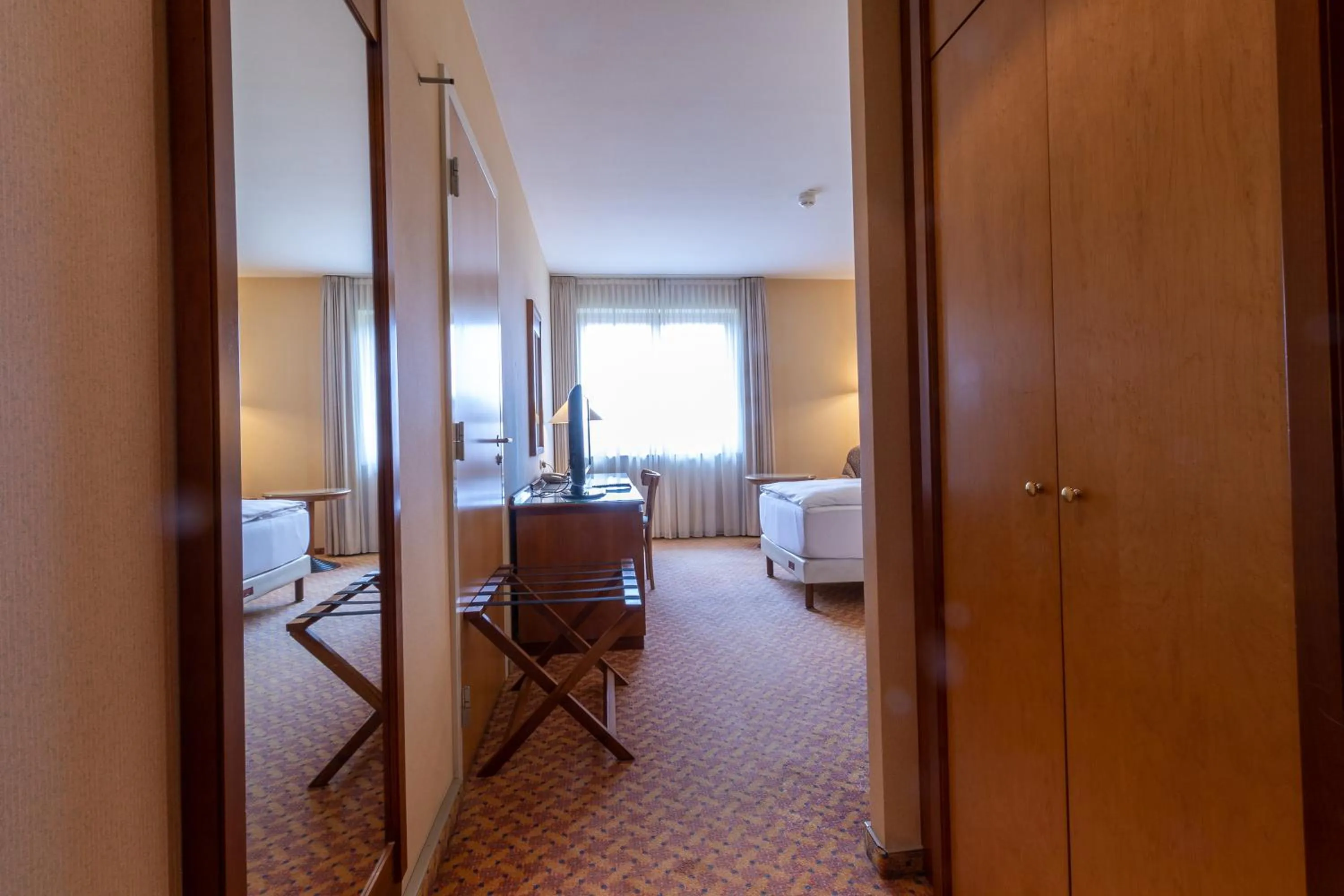 Photo of the whole room, Bed in Mercure Hotel Gera City