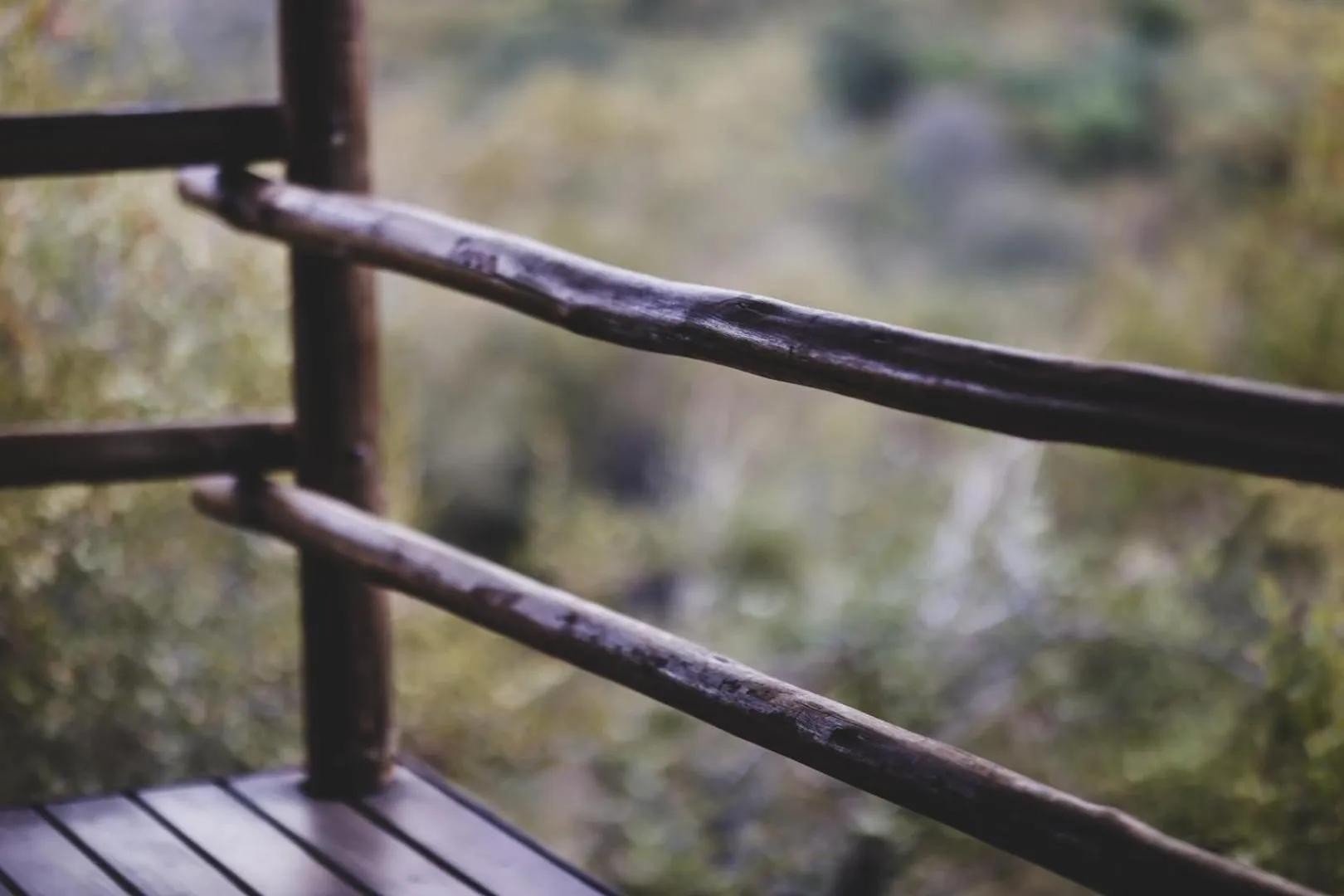 Patio in Muweti Bush Lodge