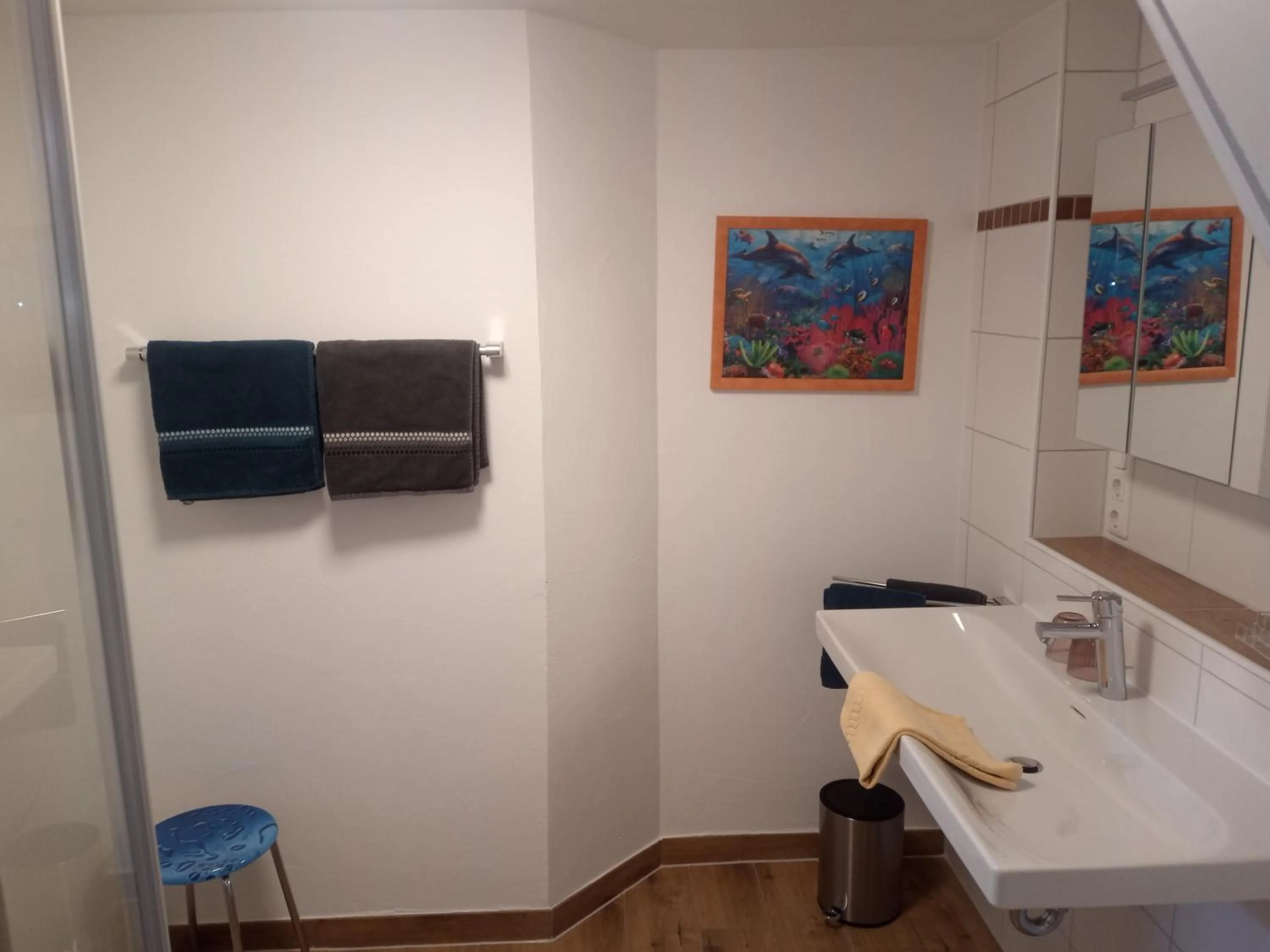 Bathroom in Hotel-Restaurant Goldenes Lamm