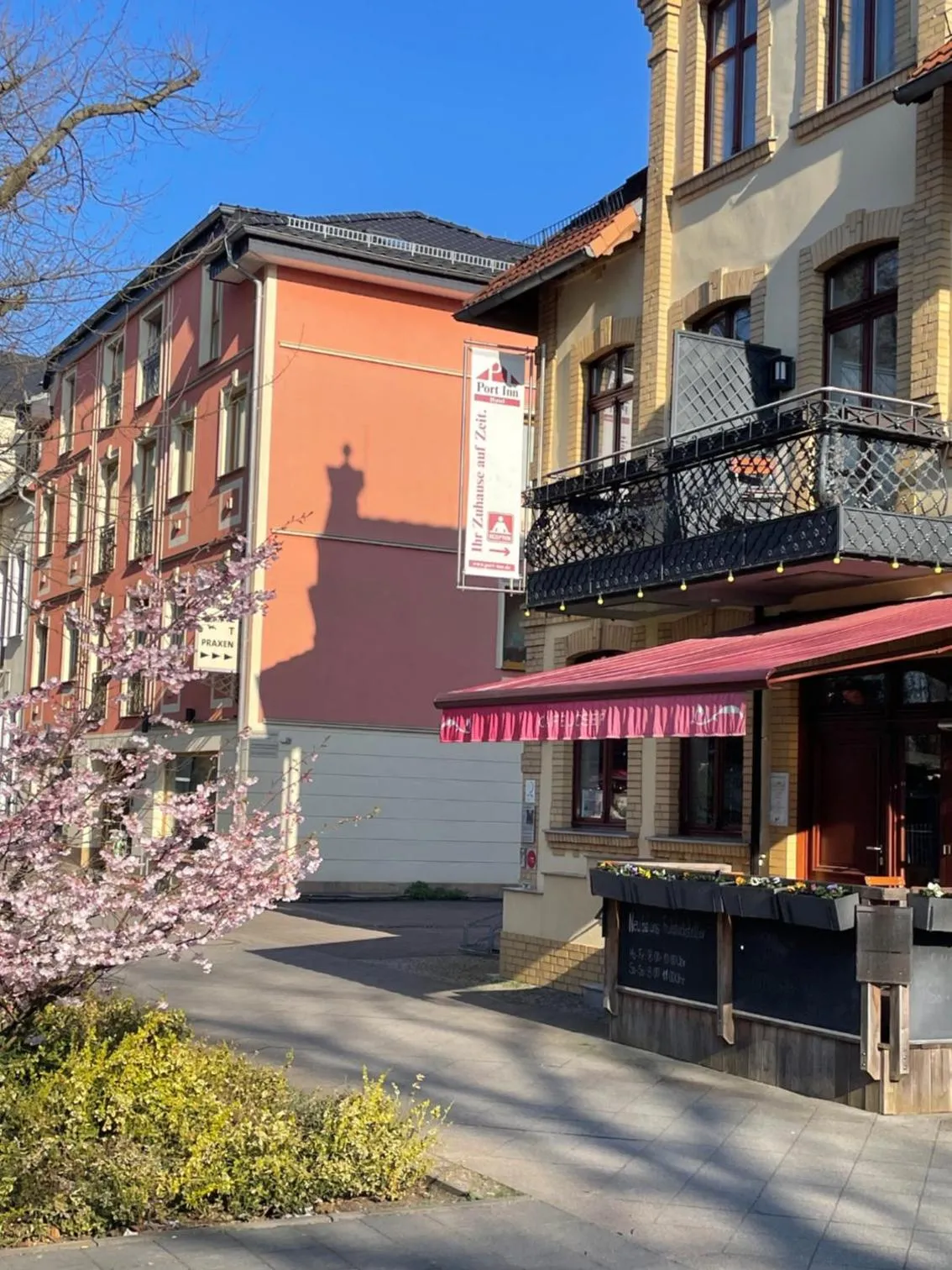 Property building in Port Inn Hotel