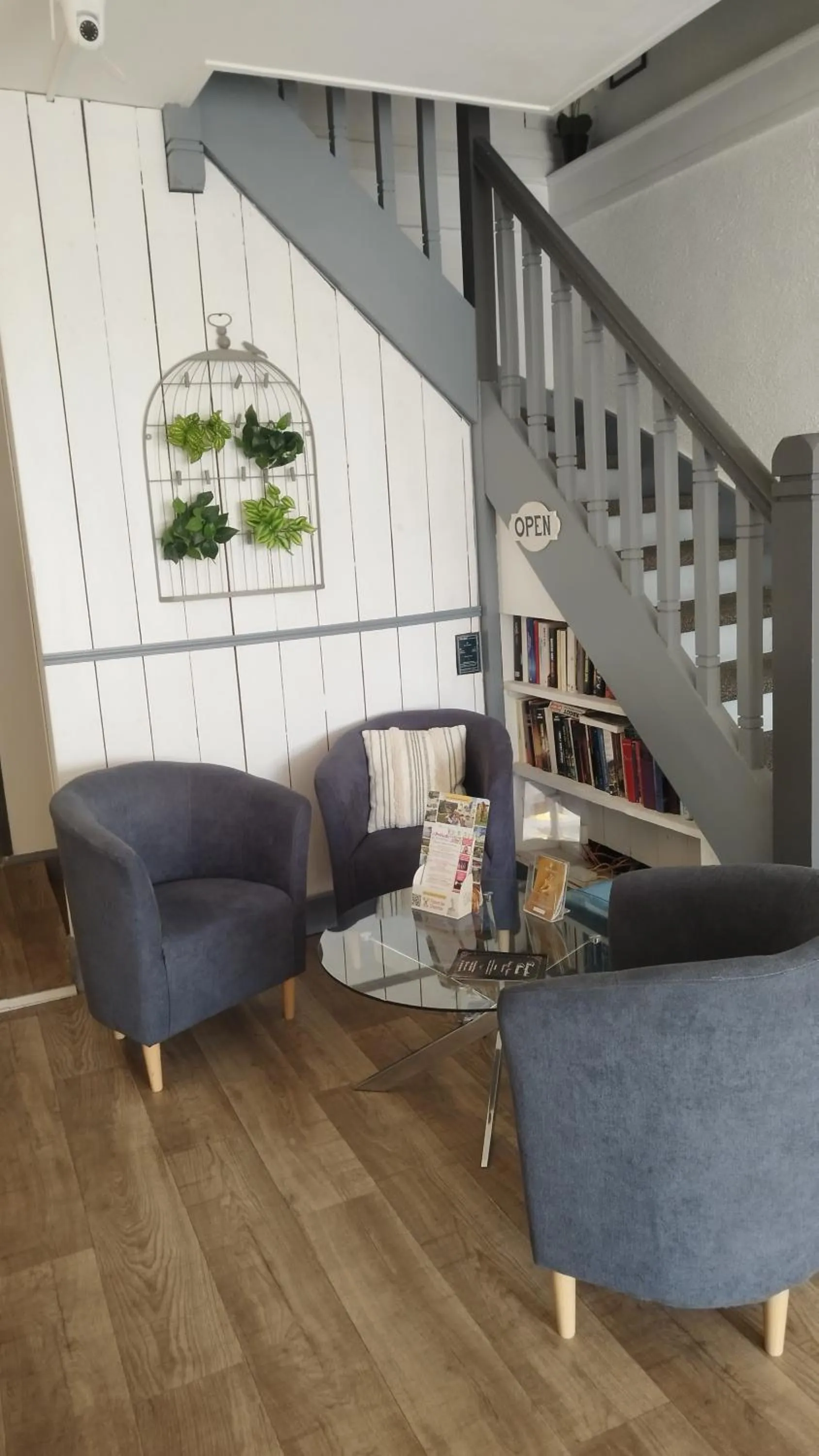 Lobby or reception in Hôtel Les Thermes