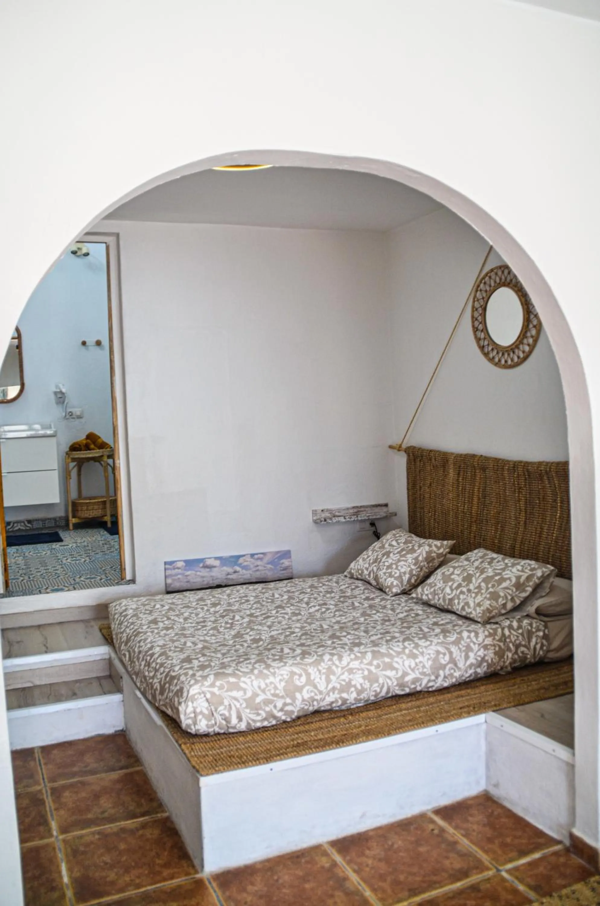 Bed in HOTELITO RURAL GA7COLORES only adult