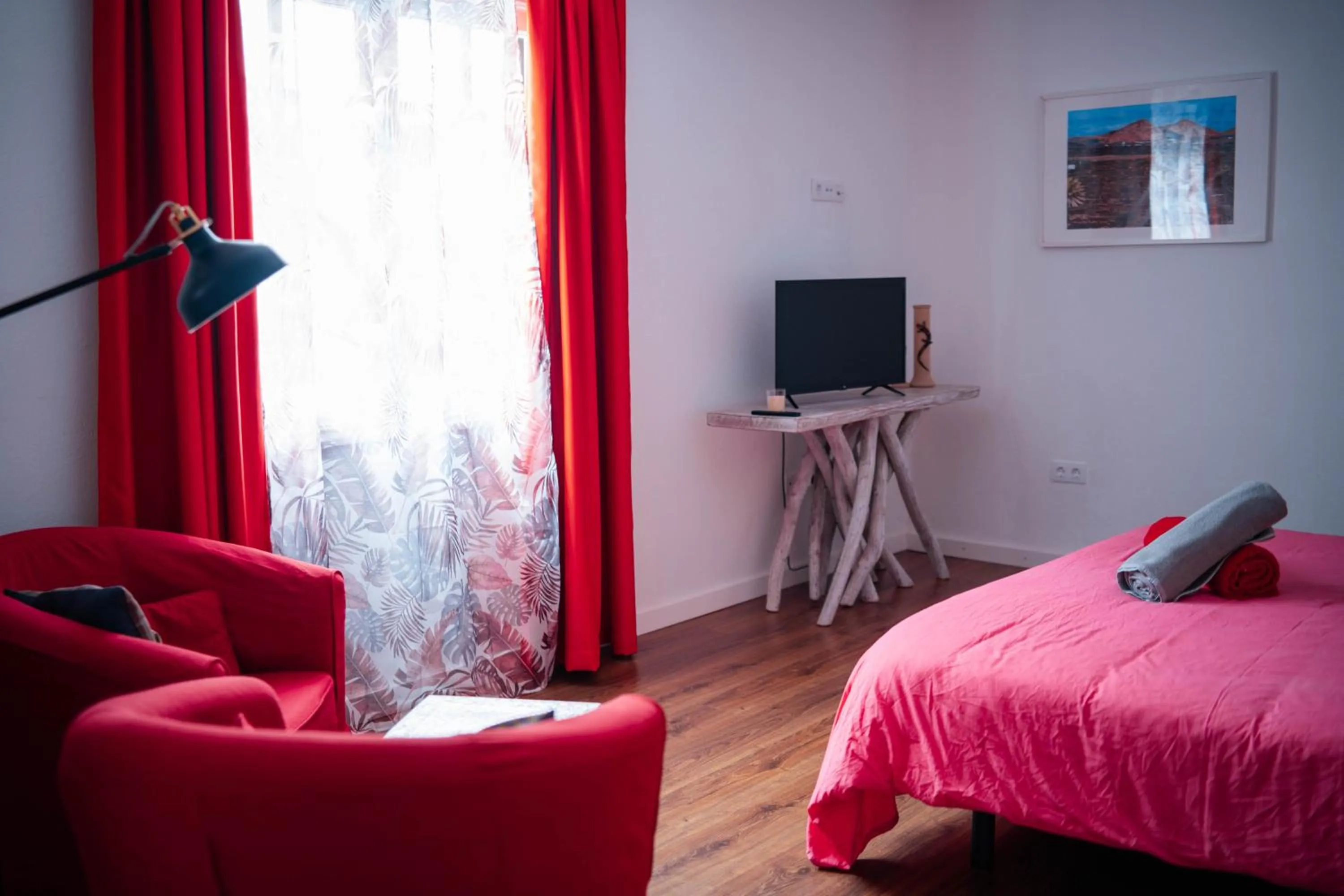 Bed in HOTELITO RURAL GA7COLORES only adult