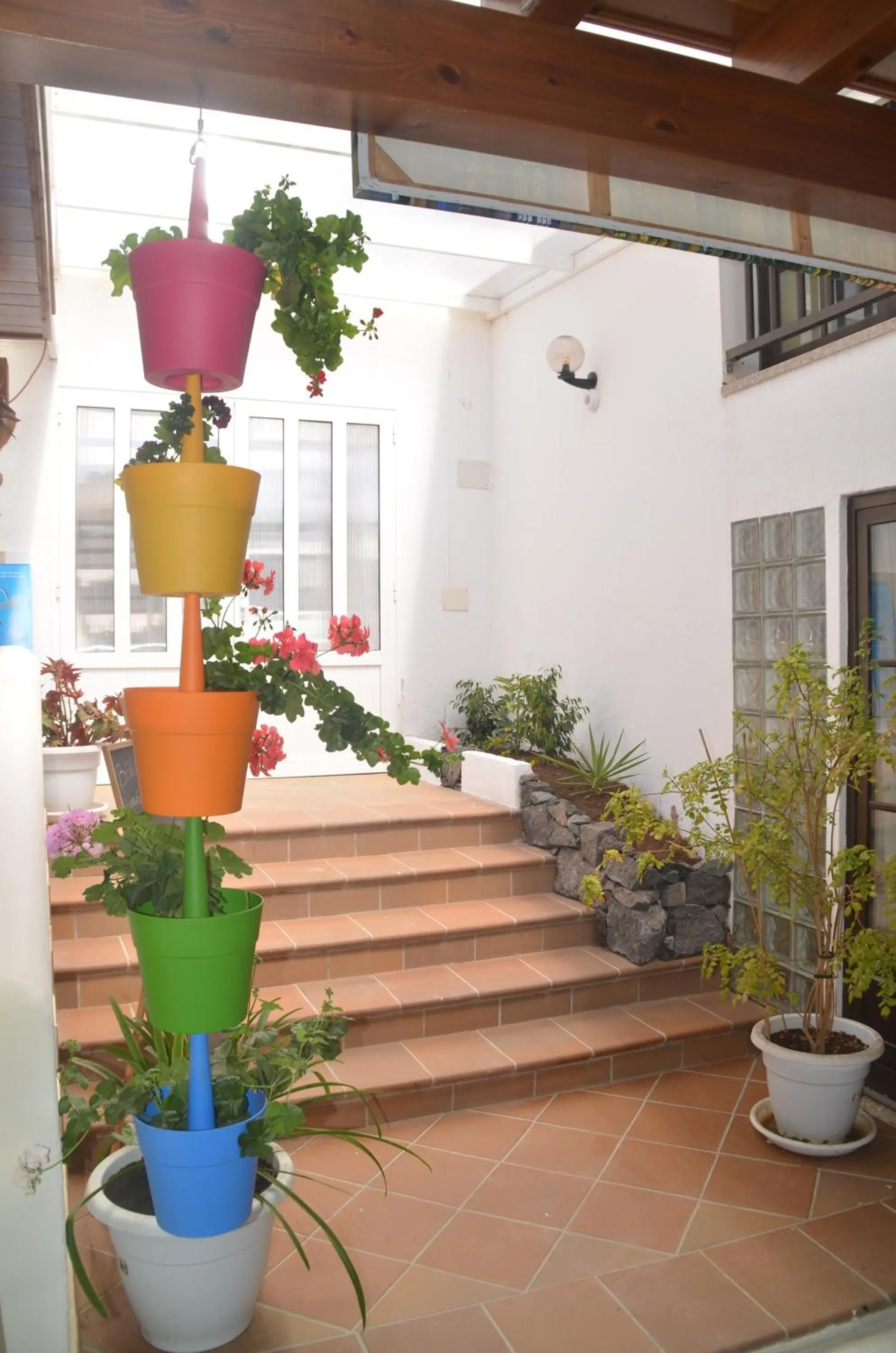 Patio in HOTELITO RURAL GA7COLORES only adult