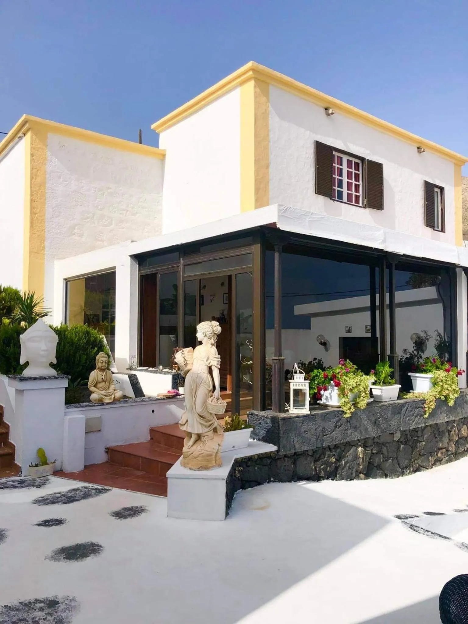 Patio in HOTELITO RURAL GA7COLORES only adult