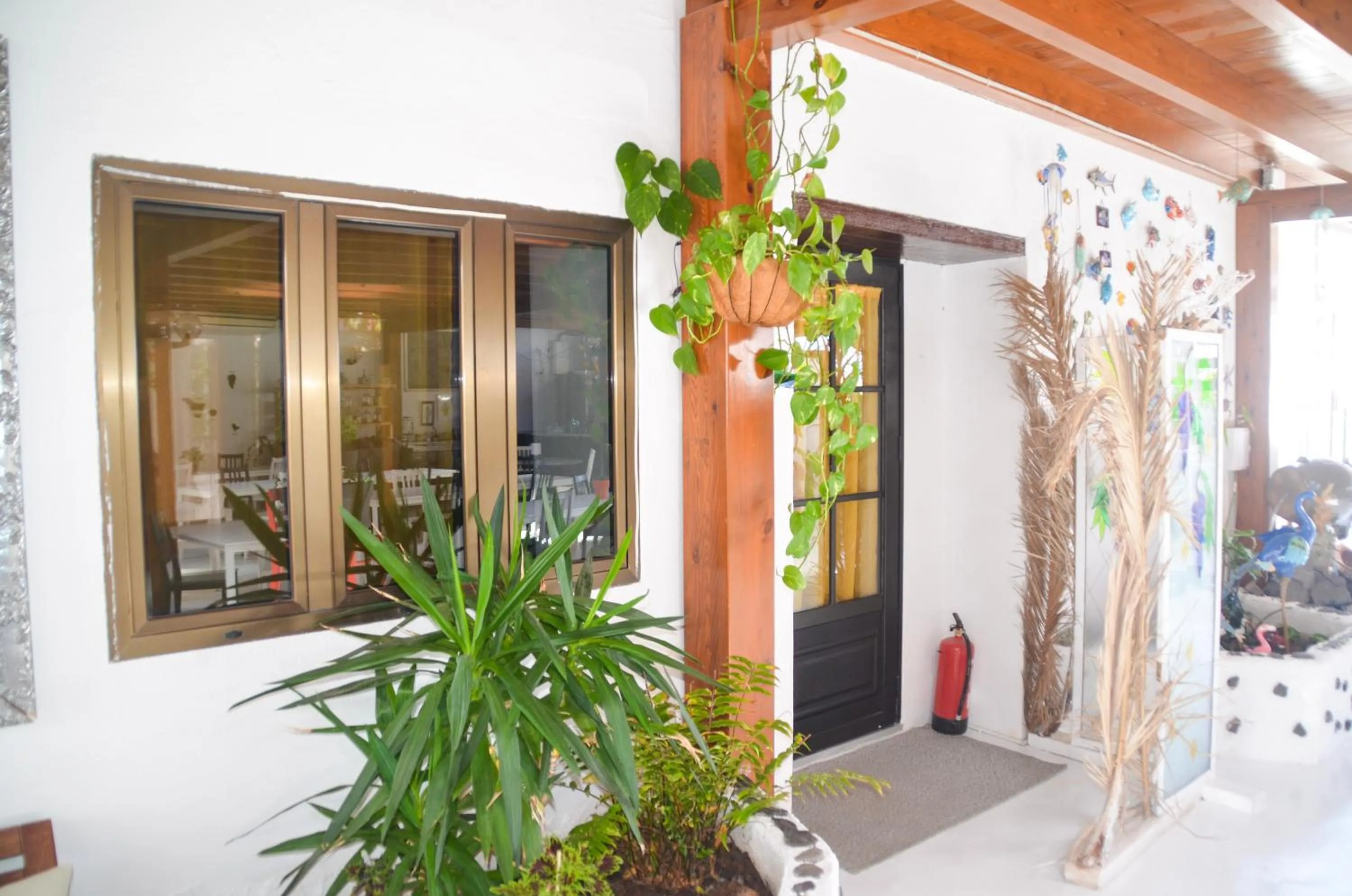 Patio in HOTELITO RURAL GA7COLORES only adult