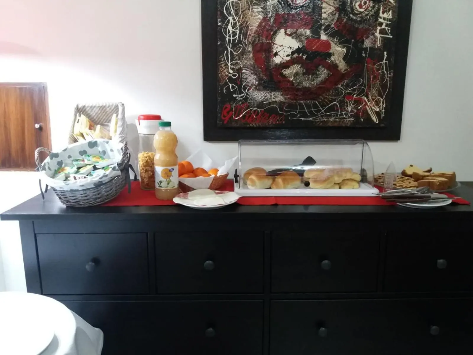 Breakfast in B&B Le Vie D'Arte