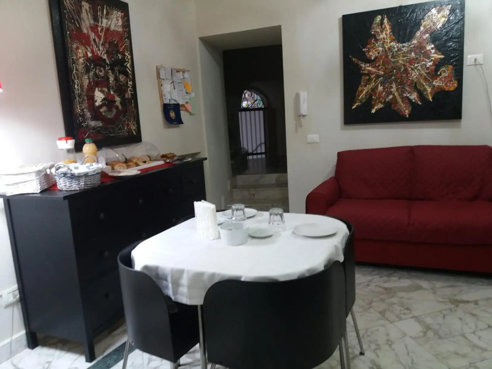 Restaurant/places to eat in B&B Le Vie D'Arte