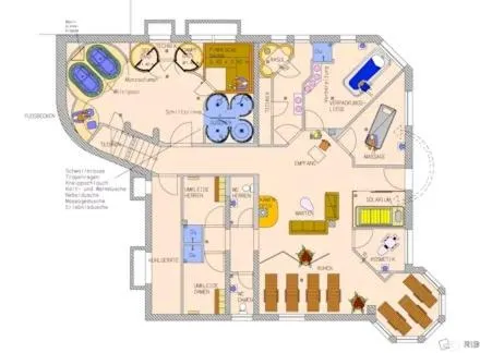 Spa and wellness centre/facilities in Wellness-Hotel Talblick