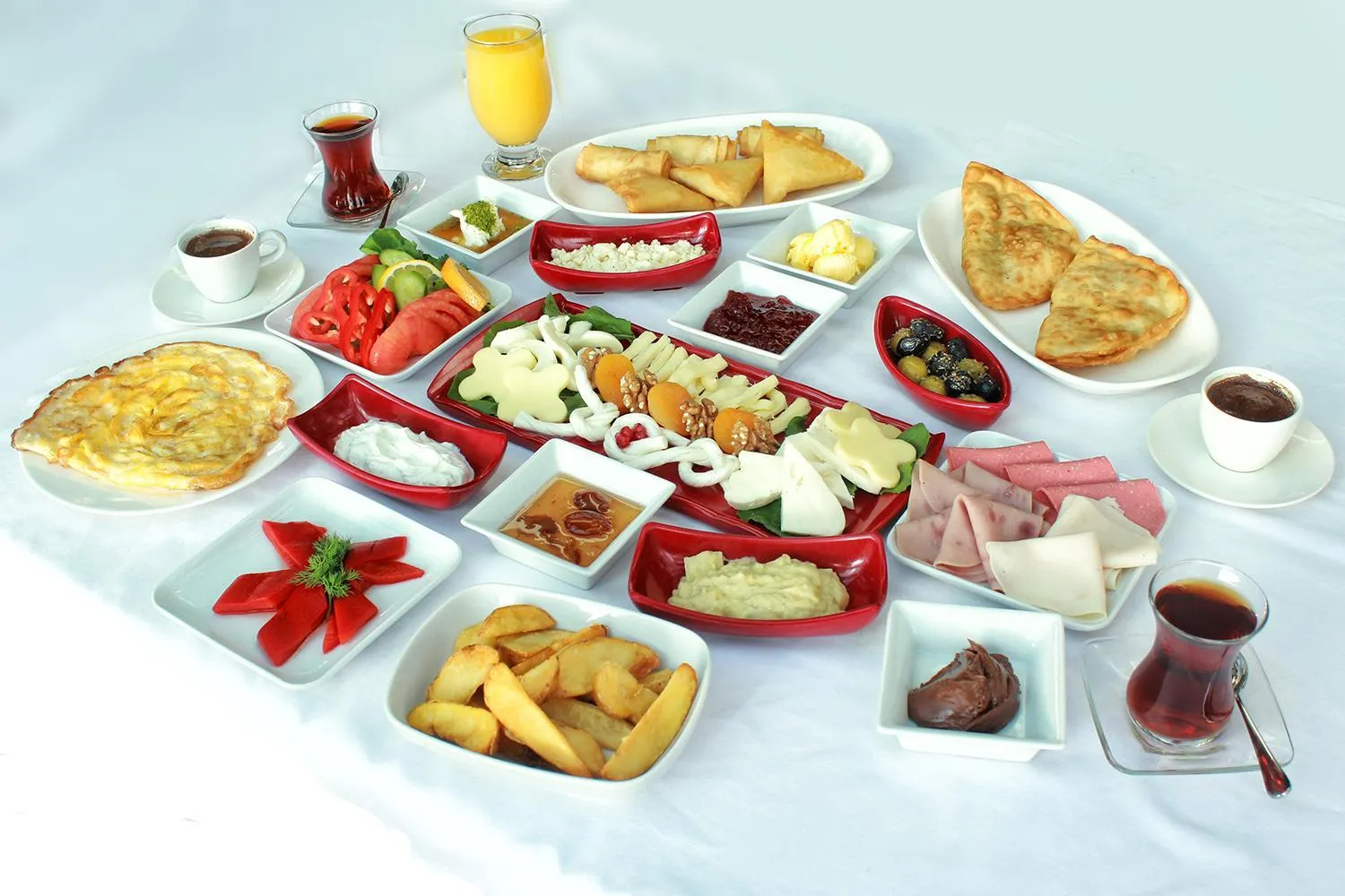 Buffet breakfast in Tuzla Town Hotel