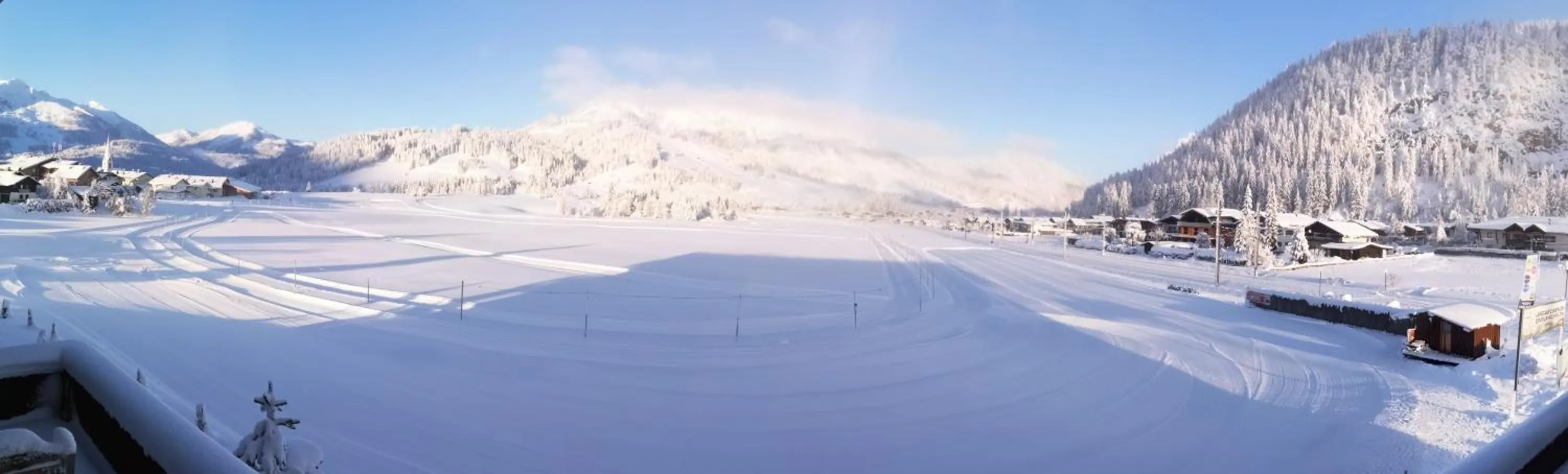 Garden view in Fairhotel Hochfilzen B&B