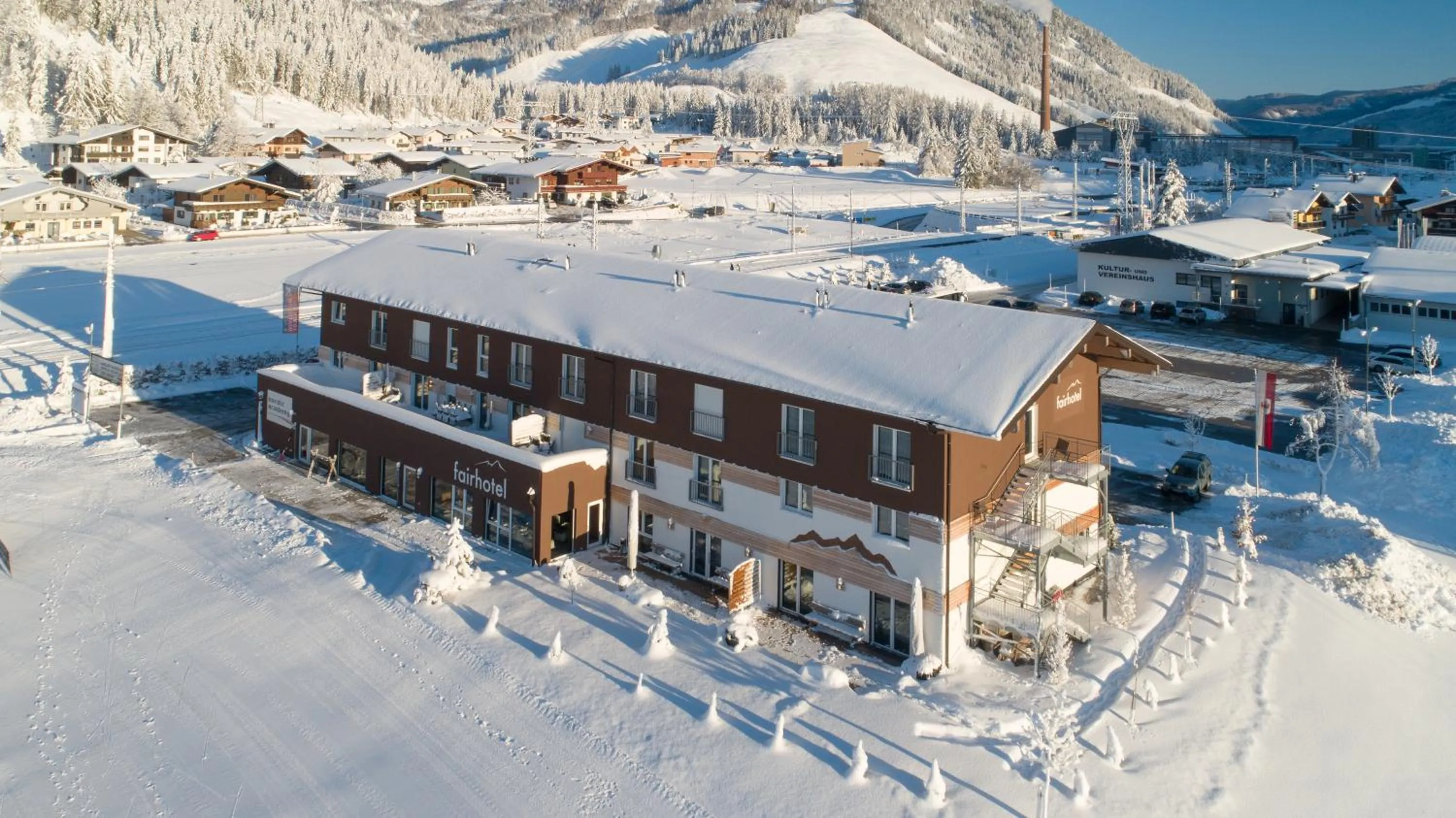Property building in Fairhotel Hochfilzen B&B