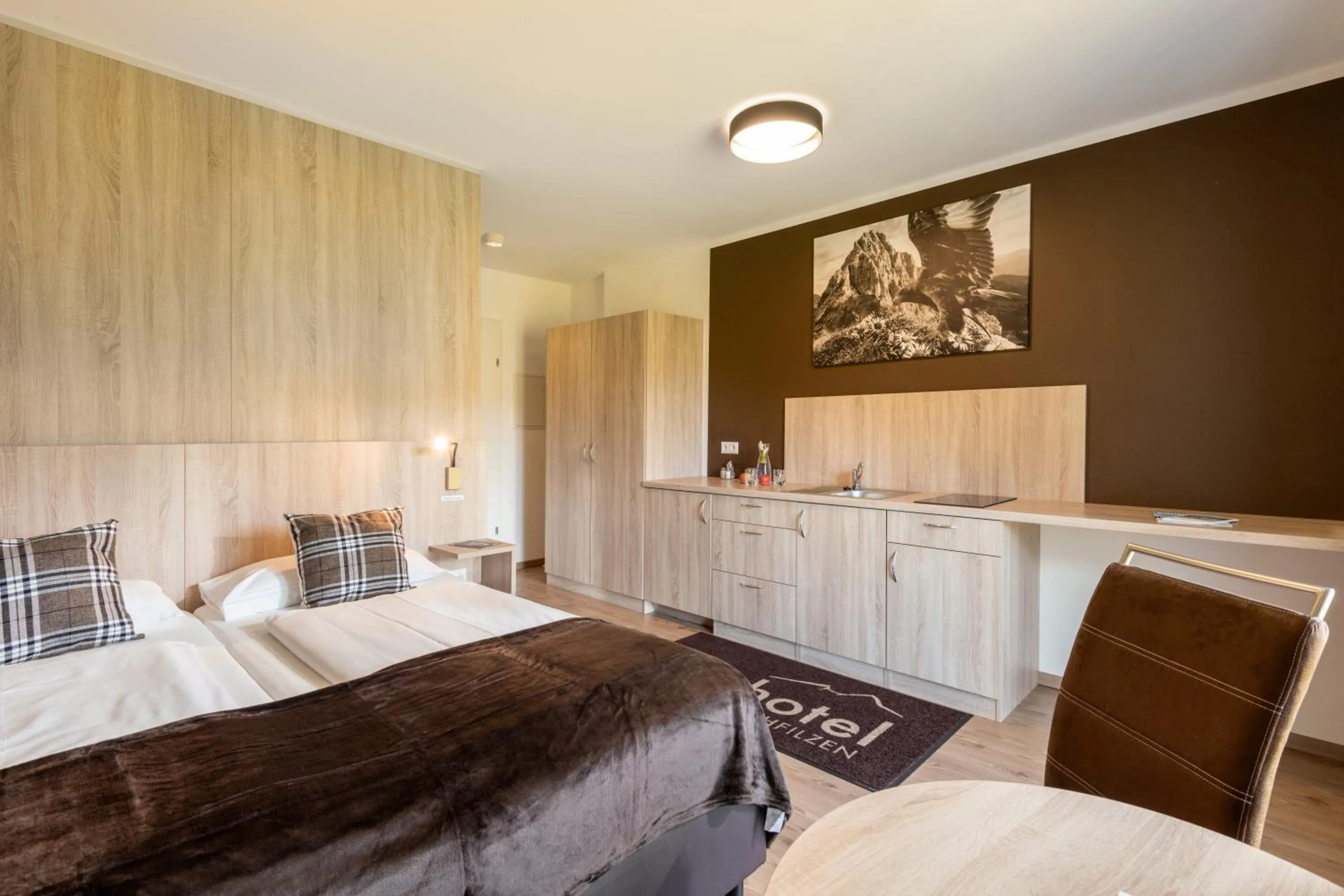 Mountain view, Bed in Fairhotel Hochfilzen B&B