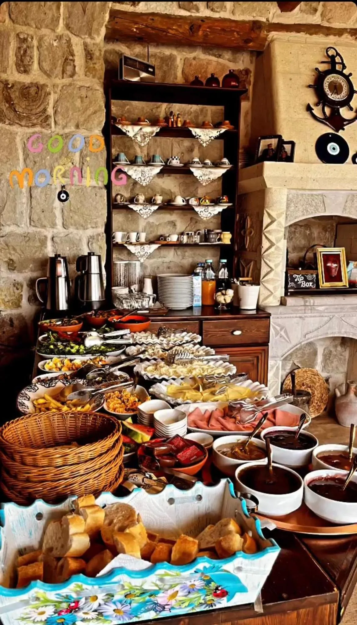 Breakfast in Nova Cave Hotel