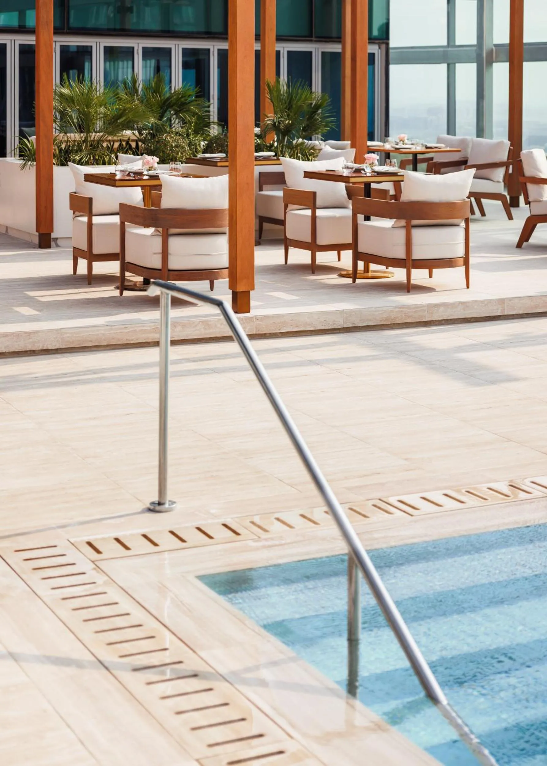 Dining area in Jumeirah Living World Trade Centre Dubai