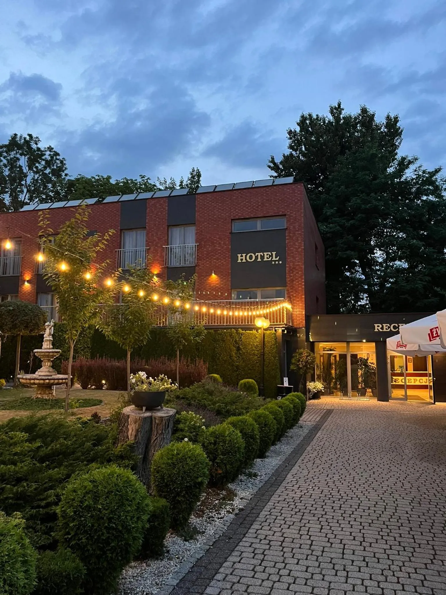 Property building in Hotel Adria