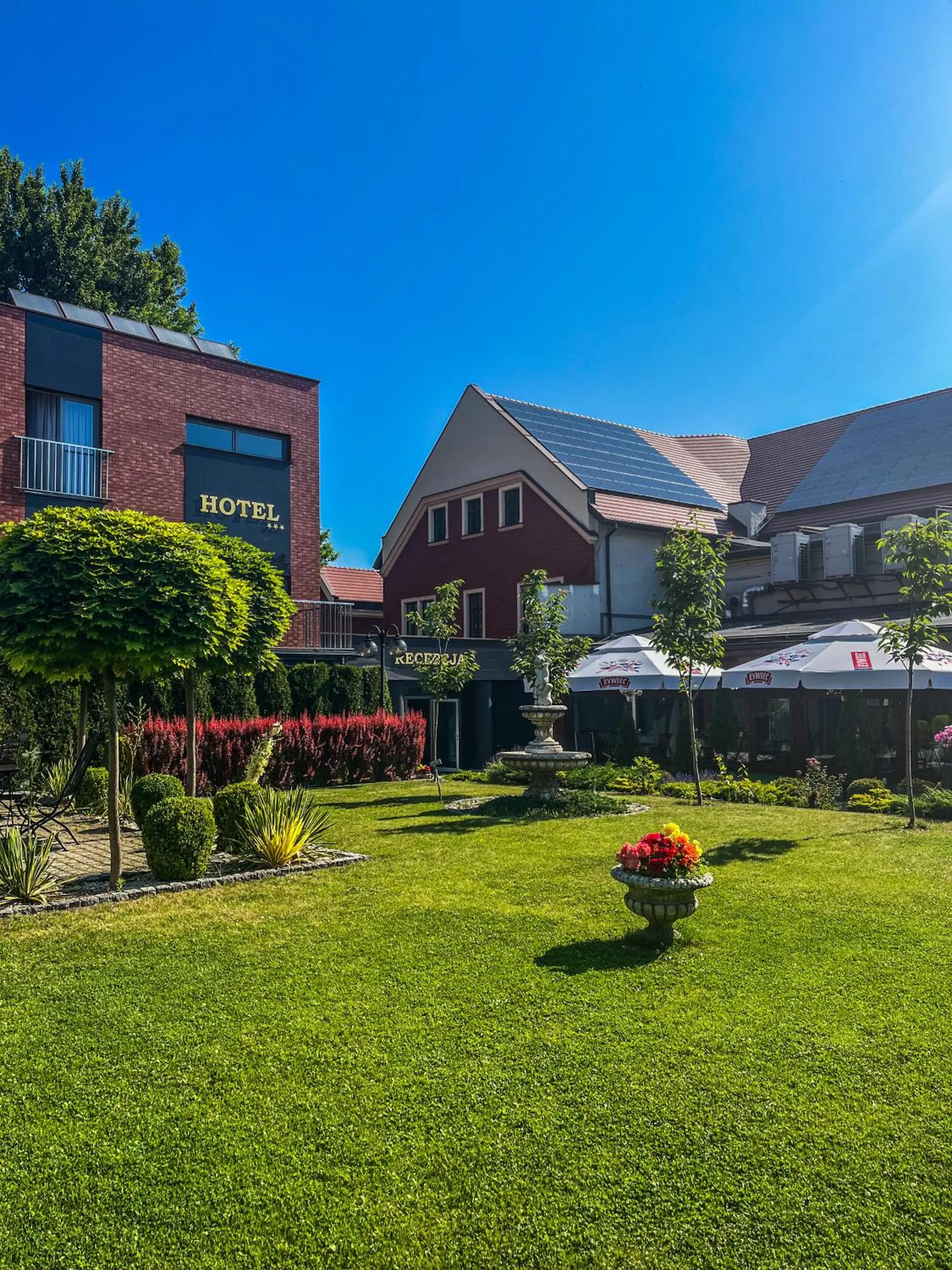 Property building in Hotel Adria