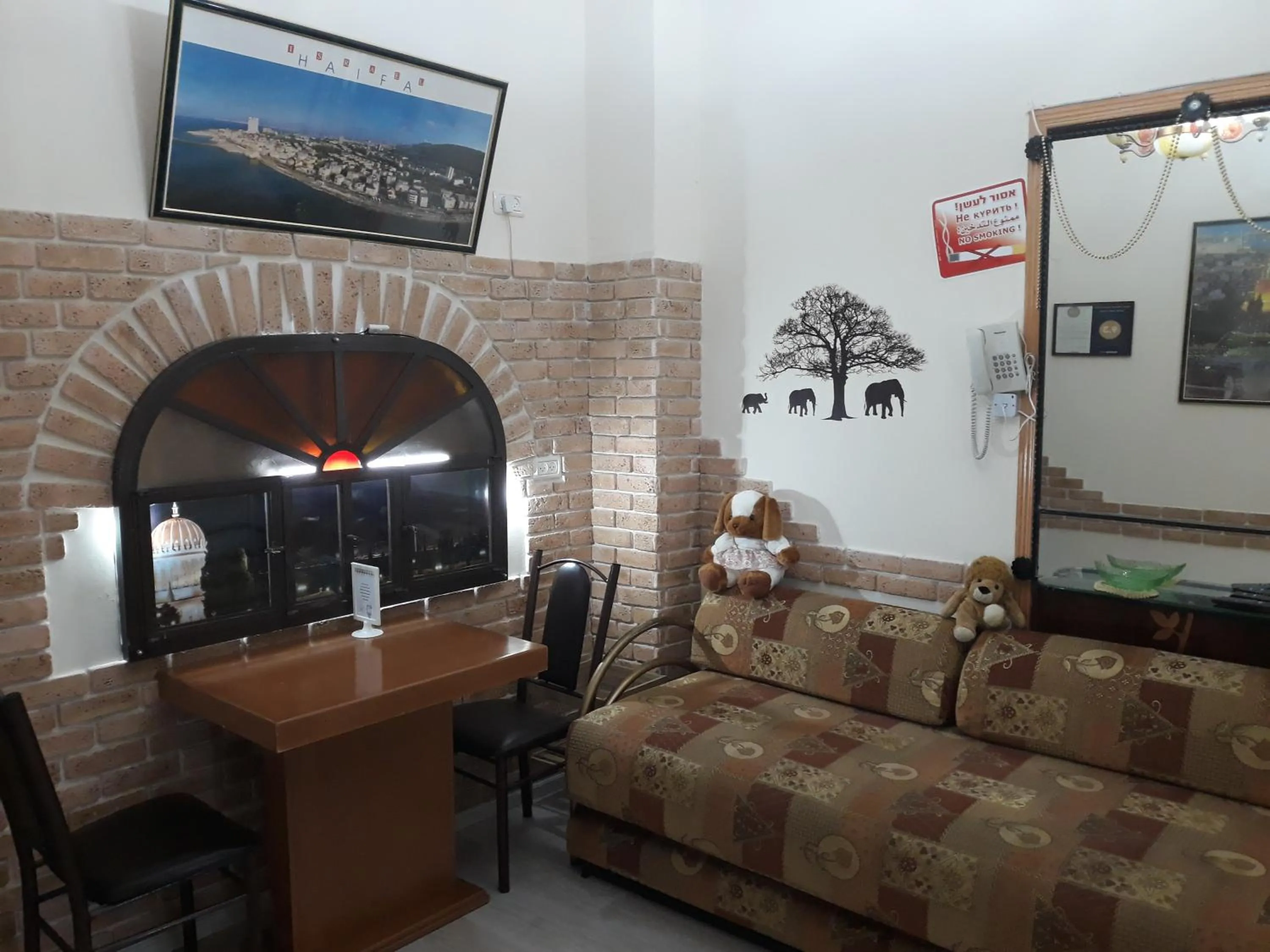 Living room in Tamer Guest house