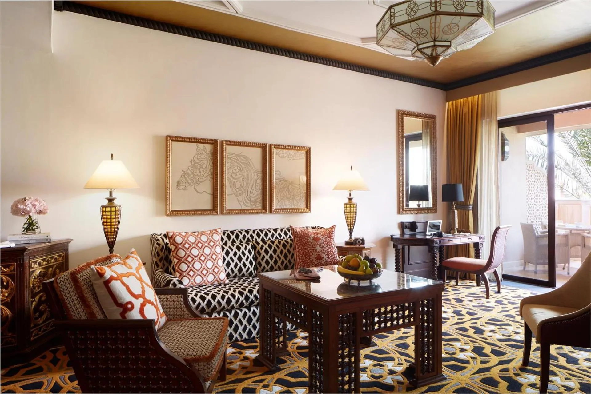 Living room in Jumeirah Al Qasr Dubai