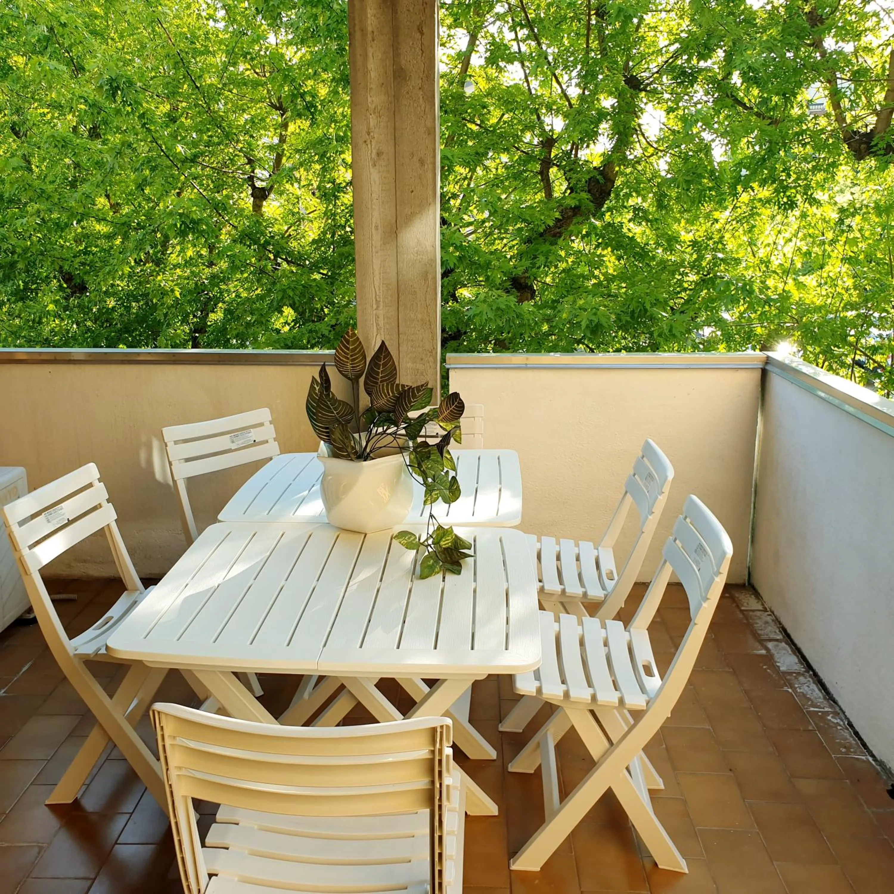 Balcony/Terrace in Hotel Paradiso Dépendance