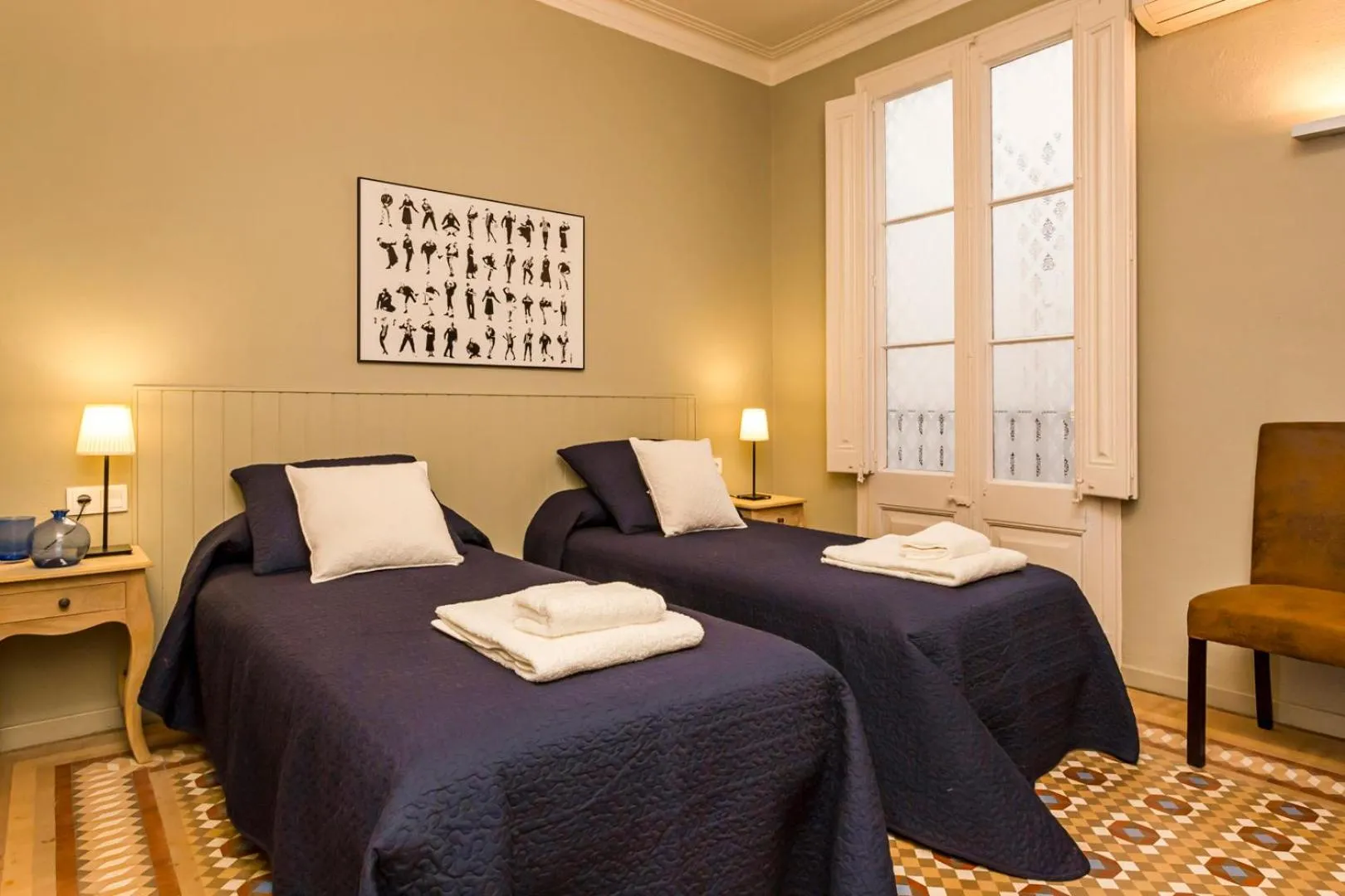 Bedroom, Bed in Bcn Paseo De Gracia Rocamora Apartment