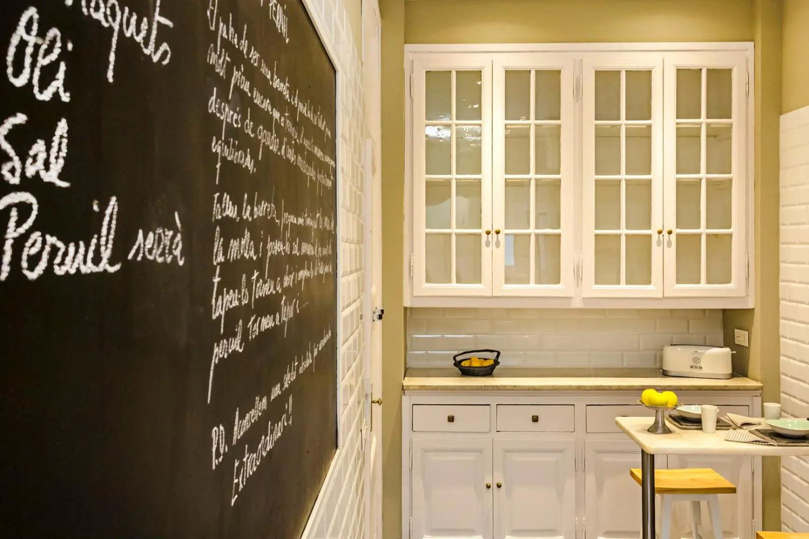 Kitchen or kitchenette in Bcn Paseo De Gracia Rocamora Apartment