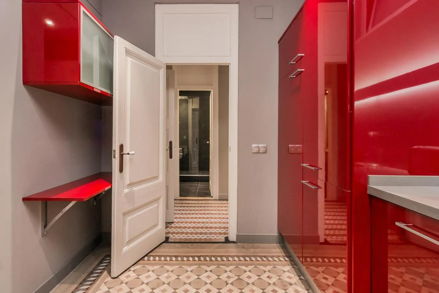 Kitchen or kitchenette in Bcn Paseo De Gracia Rocamora Apartment