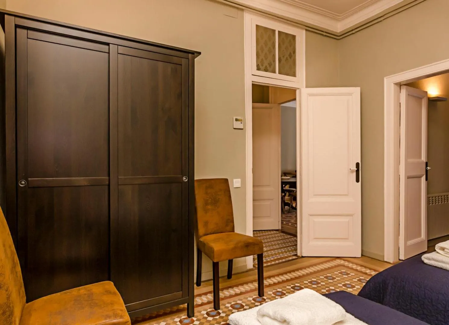 Bedroom, Bed in Bcn Paseo De Gracia Rocamora Apartment