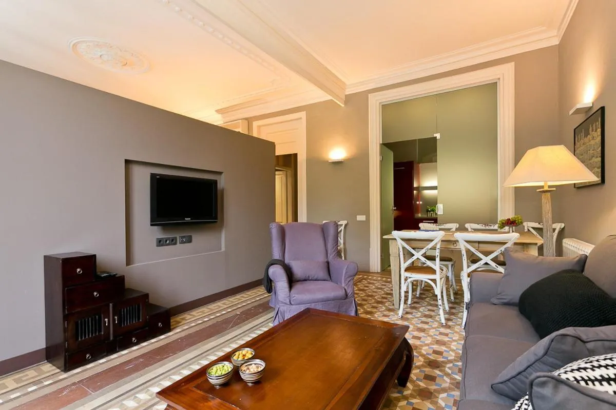 Dining area in Bcn Paseo De Gracia Rocamora Apartment