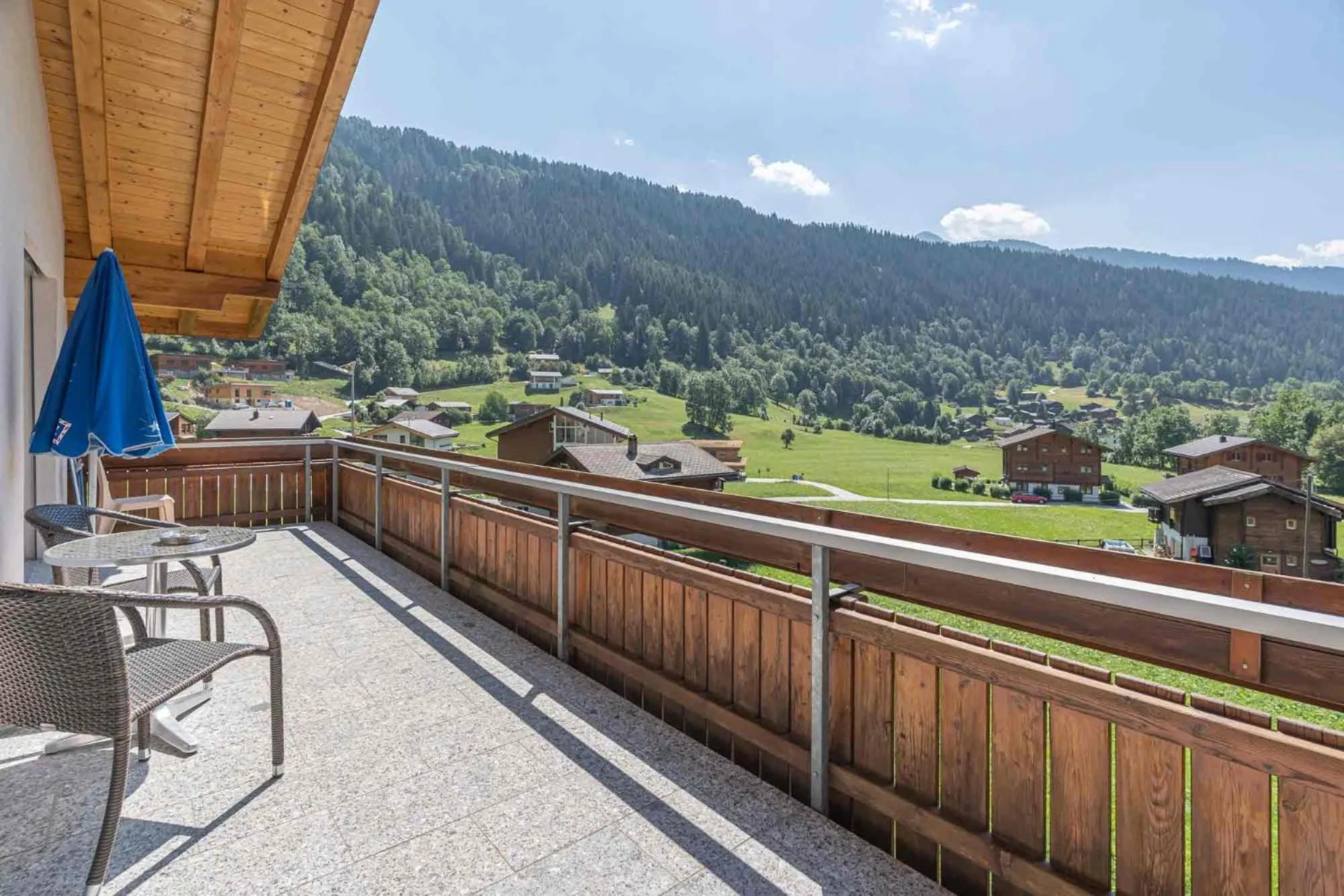 Balcony/Terrace in Aktiv- und Genusshotel Alpenblick