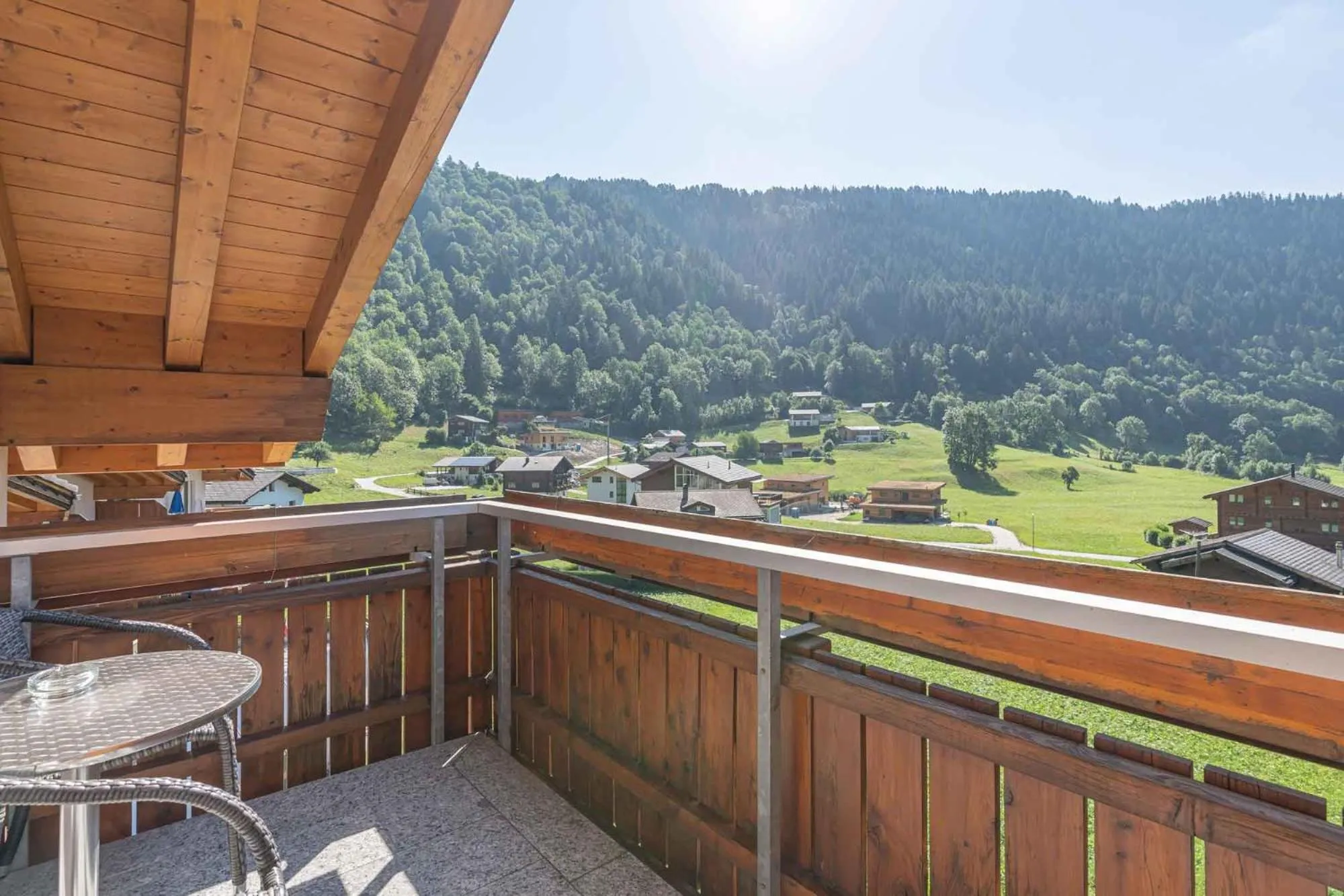 Balcony/Terrace in Aktiv- und Genusshotel Alpenblick