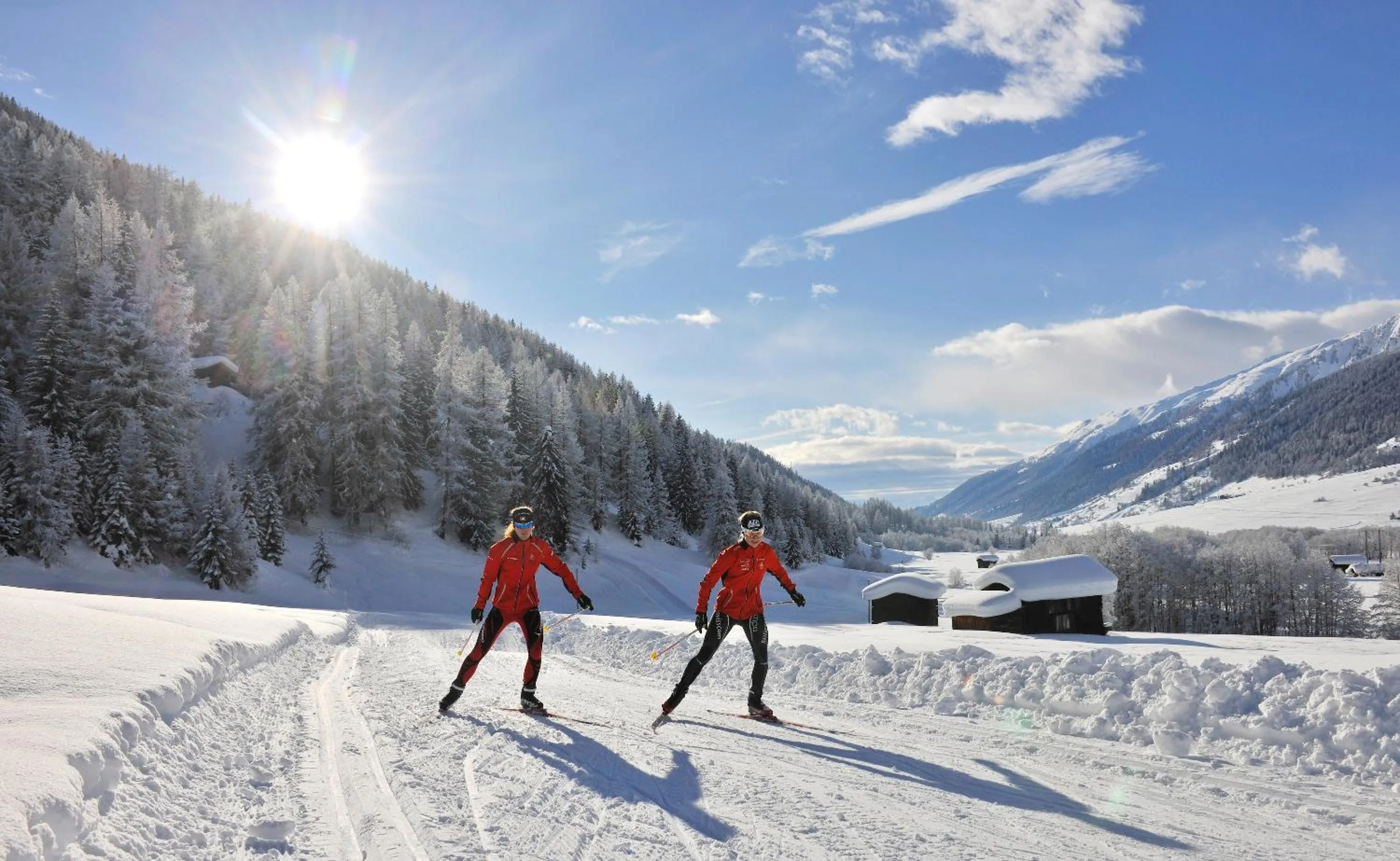 Skiing in Aktiv- und Genusshotel Alpenblick