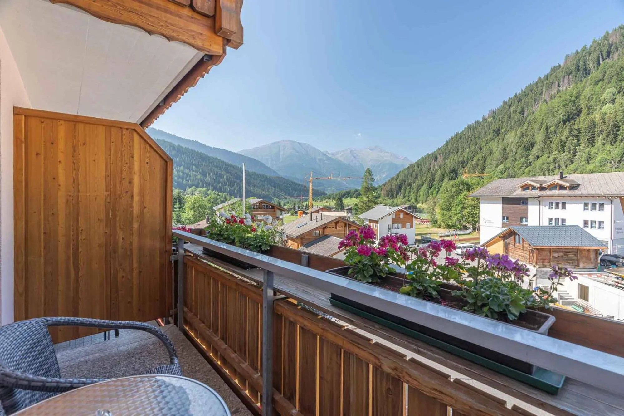 Balcony/Terrace in Aktiv- und Genusshotel Alpenblick