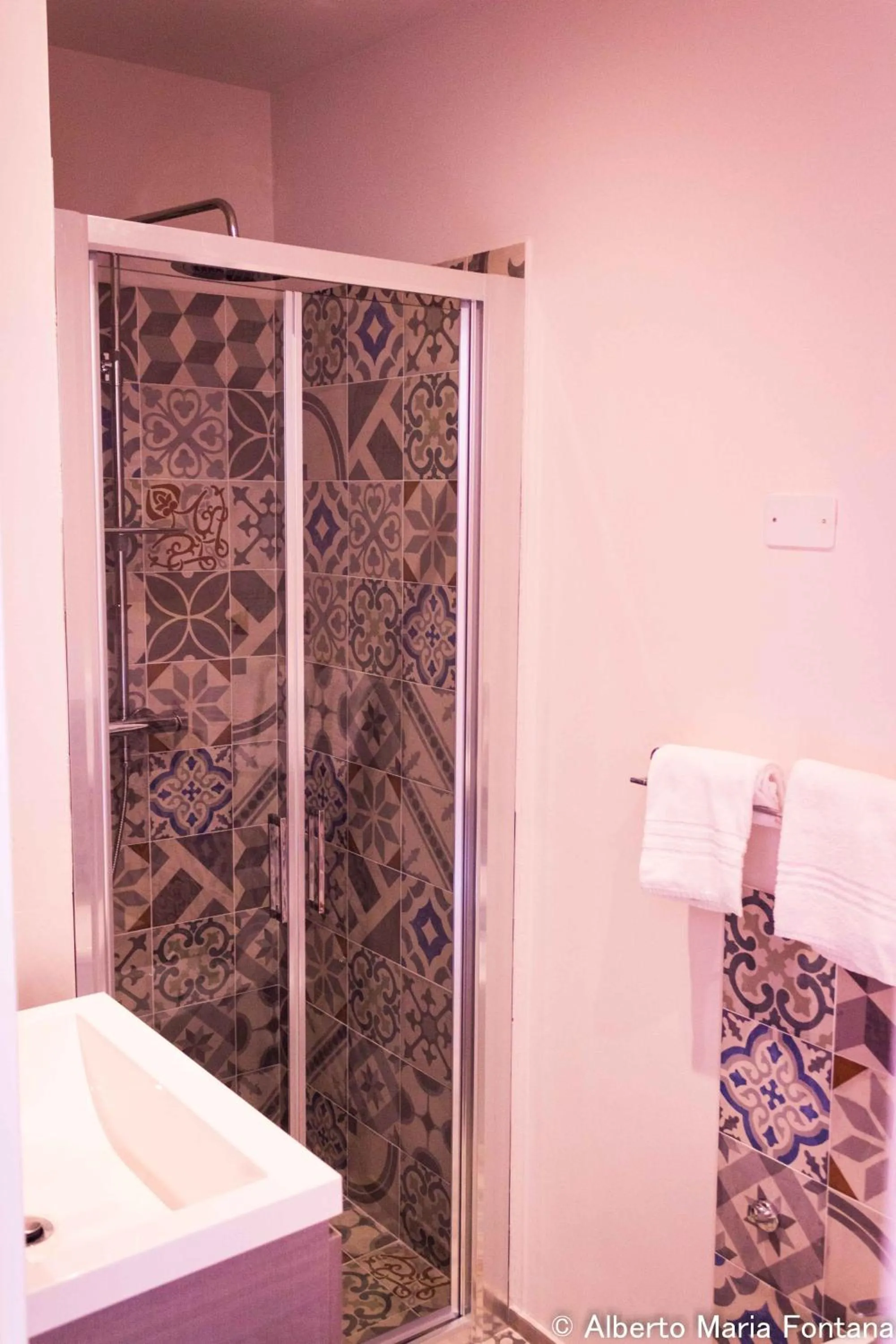 Bathroom, Bed in Residenza Florida