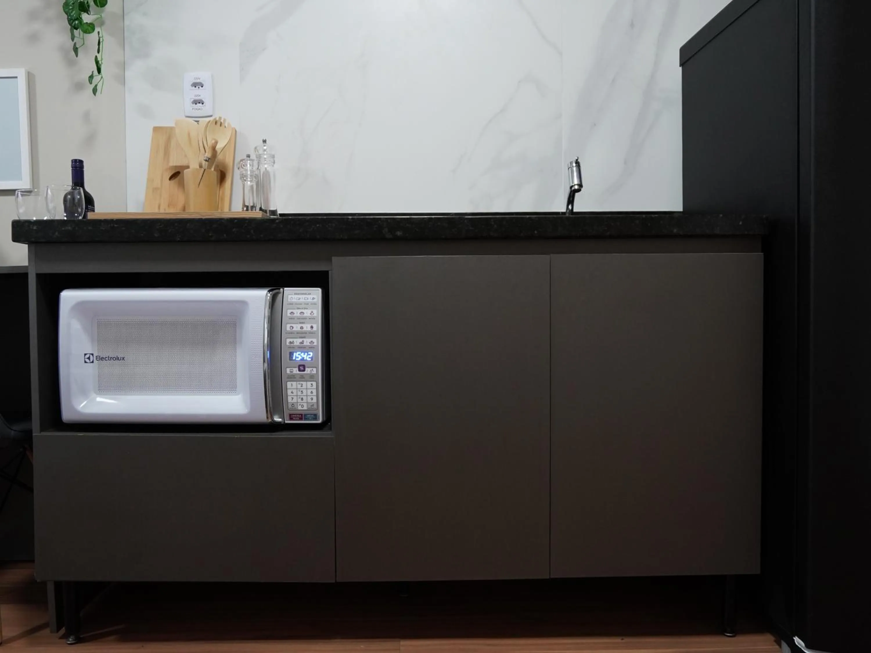 Kitchen or kitchenette in Apê Paulista Augusta