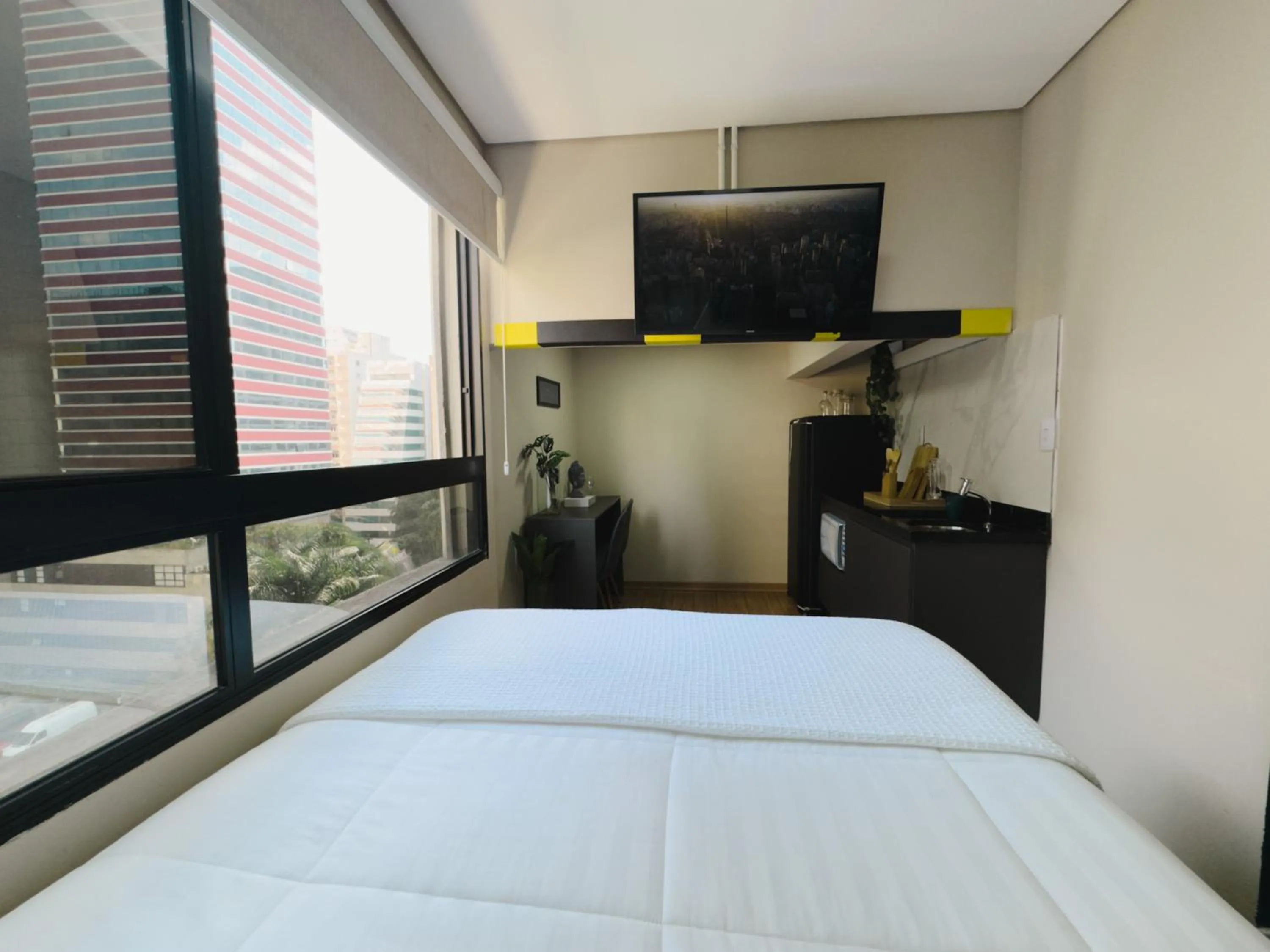 Bed in Apê Paulista Augusta