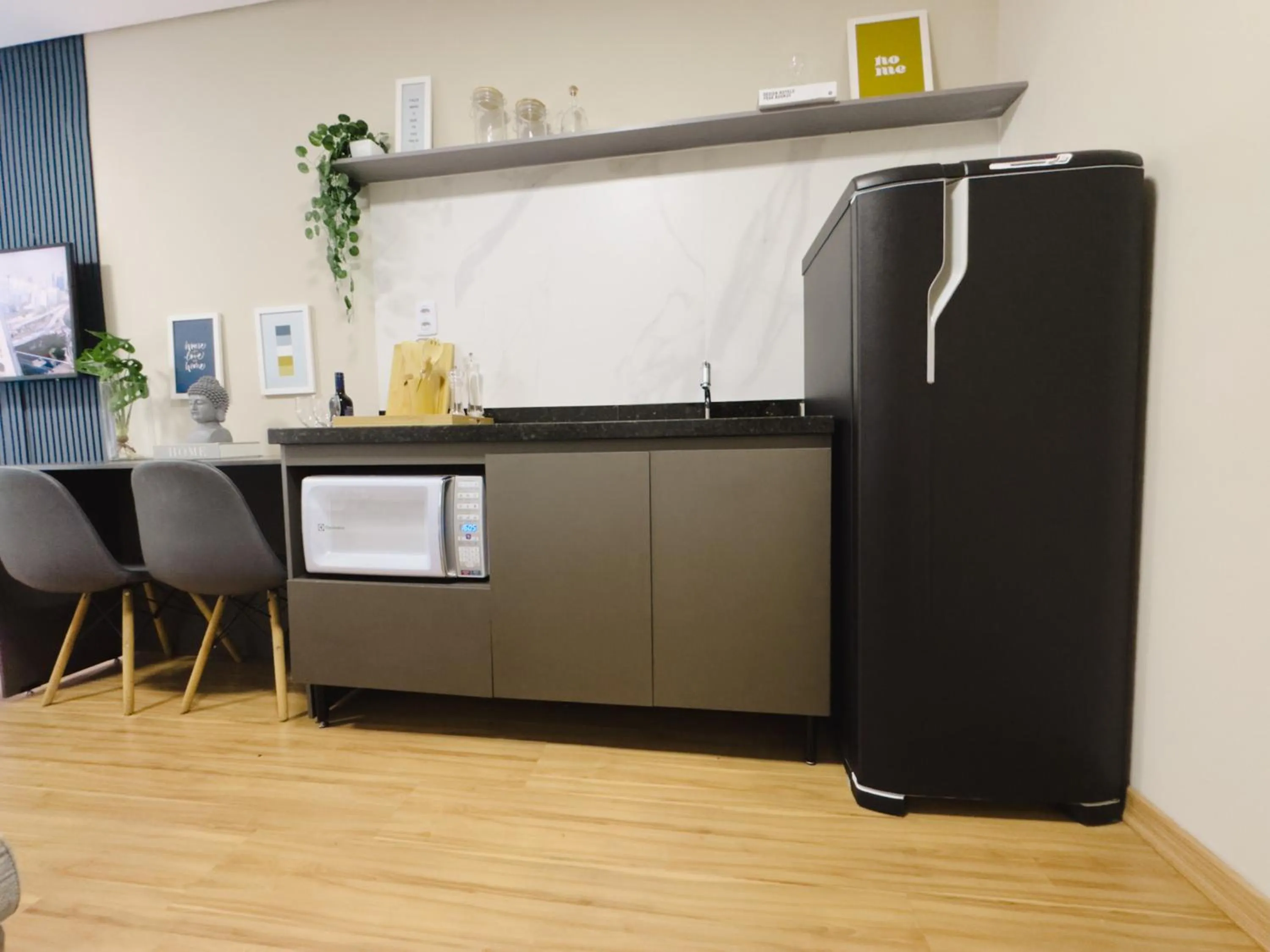 Kitchen or kitchenette in Apê Paulista Augusta