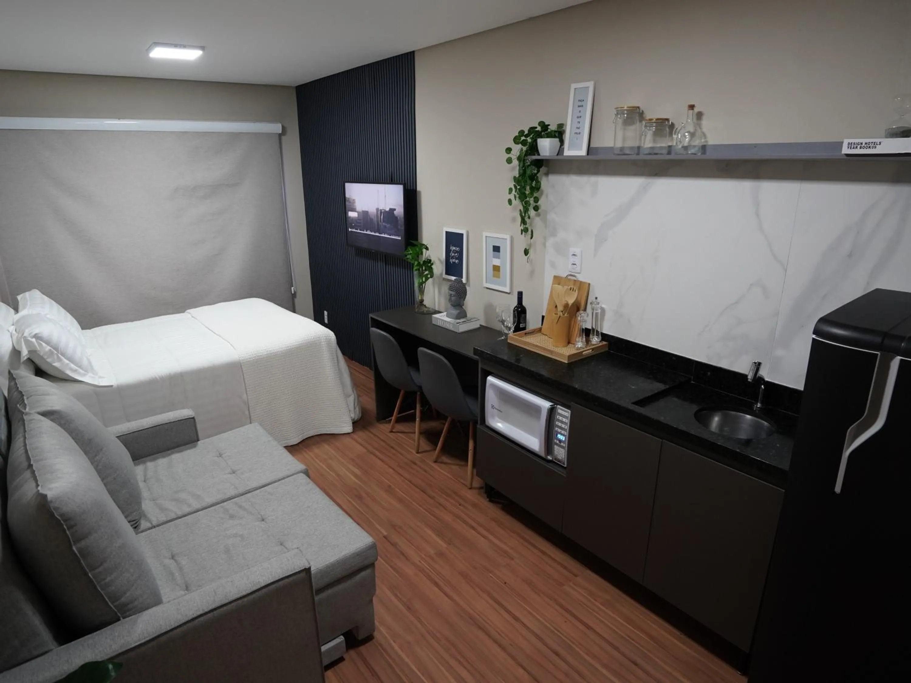 Bed in Apê Paulista Augusta