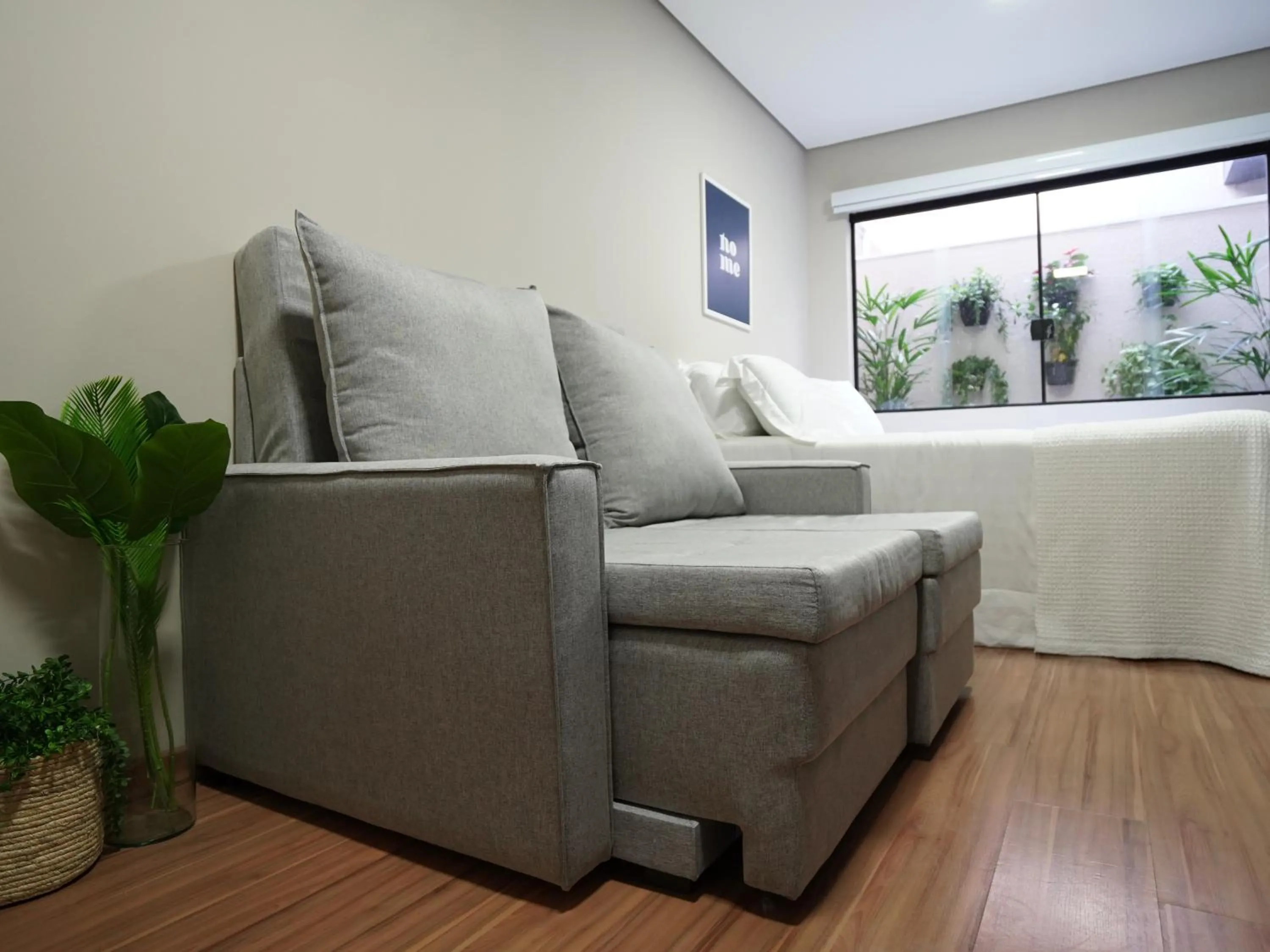 Living room in Apê Paulista Augusta