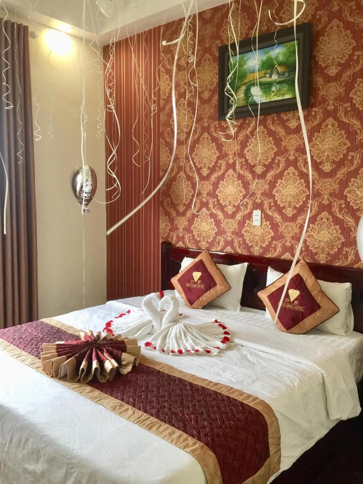 Deluxe Double Room in Diamond Hotel Thai Binh