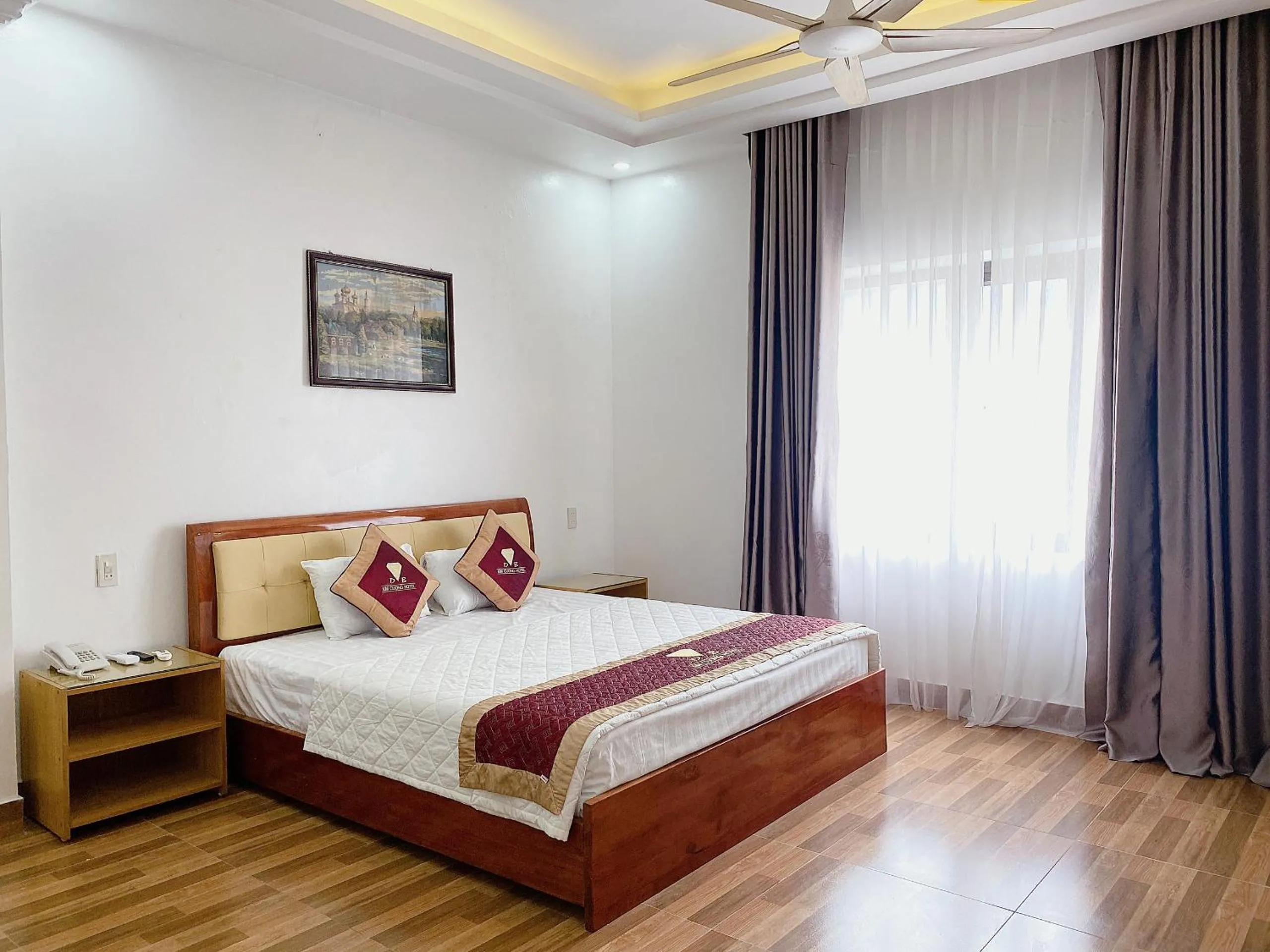 Photo of the whole room, Bed in Diamond Hotel Thai Binh